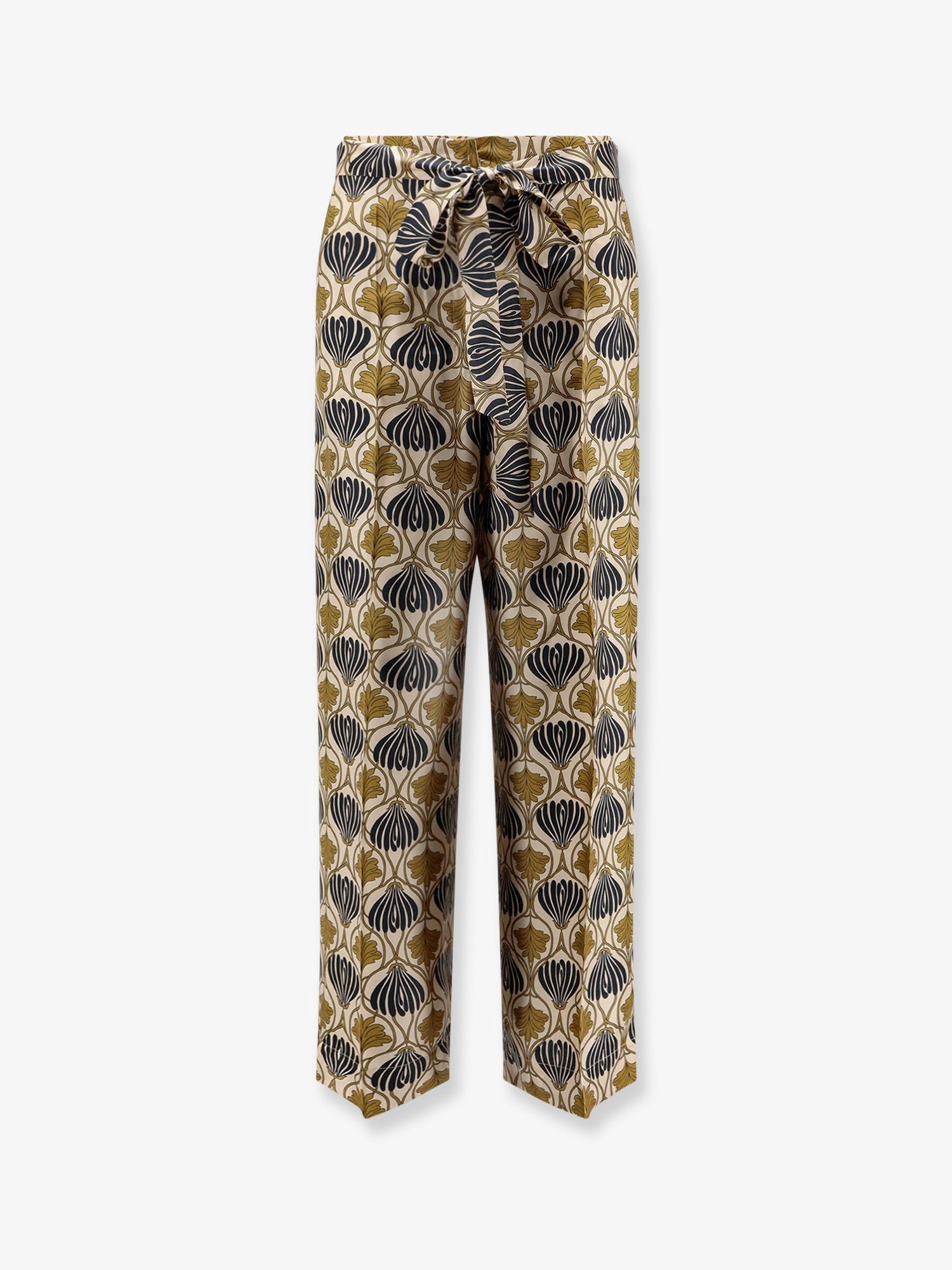Max Mara Timec multicolor silk trousers