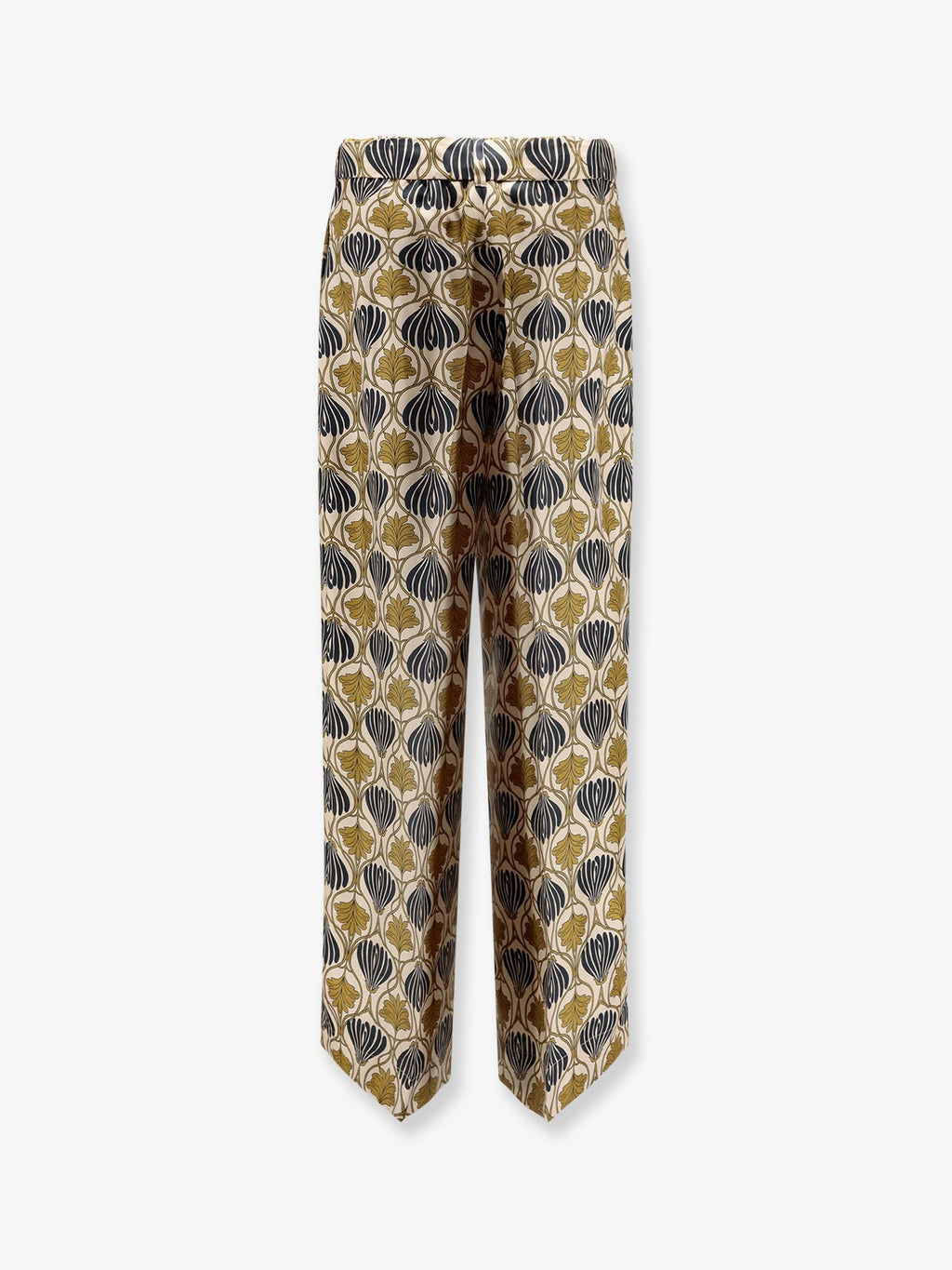 Max Mara Timec multicolor silk trousers