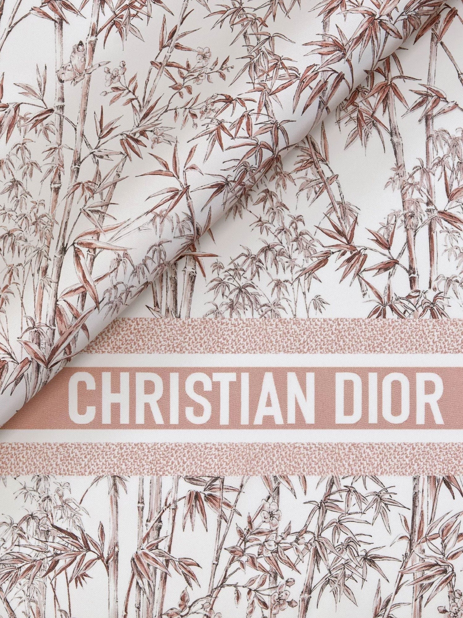 Dior Toile de Jouy Natura silk foulard