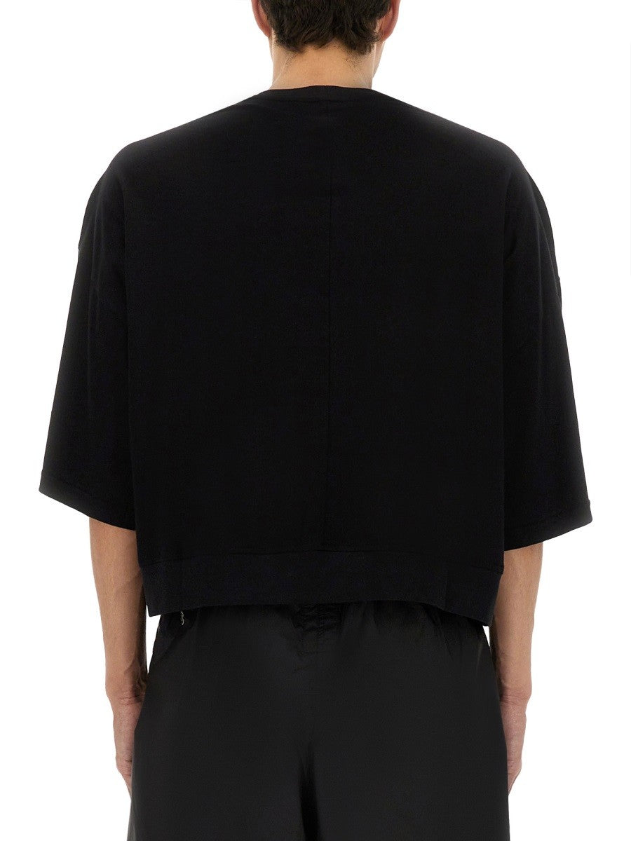 CHAMPION X RICK OWENS TOMMY CROPPED T-SHIRT