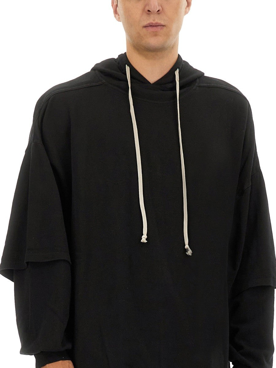 RICK OWENS DRKSHDW "TOMMY HUSTLER" HOODIE