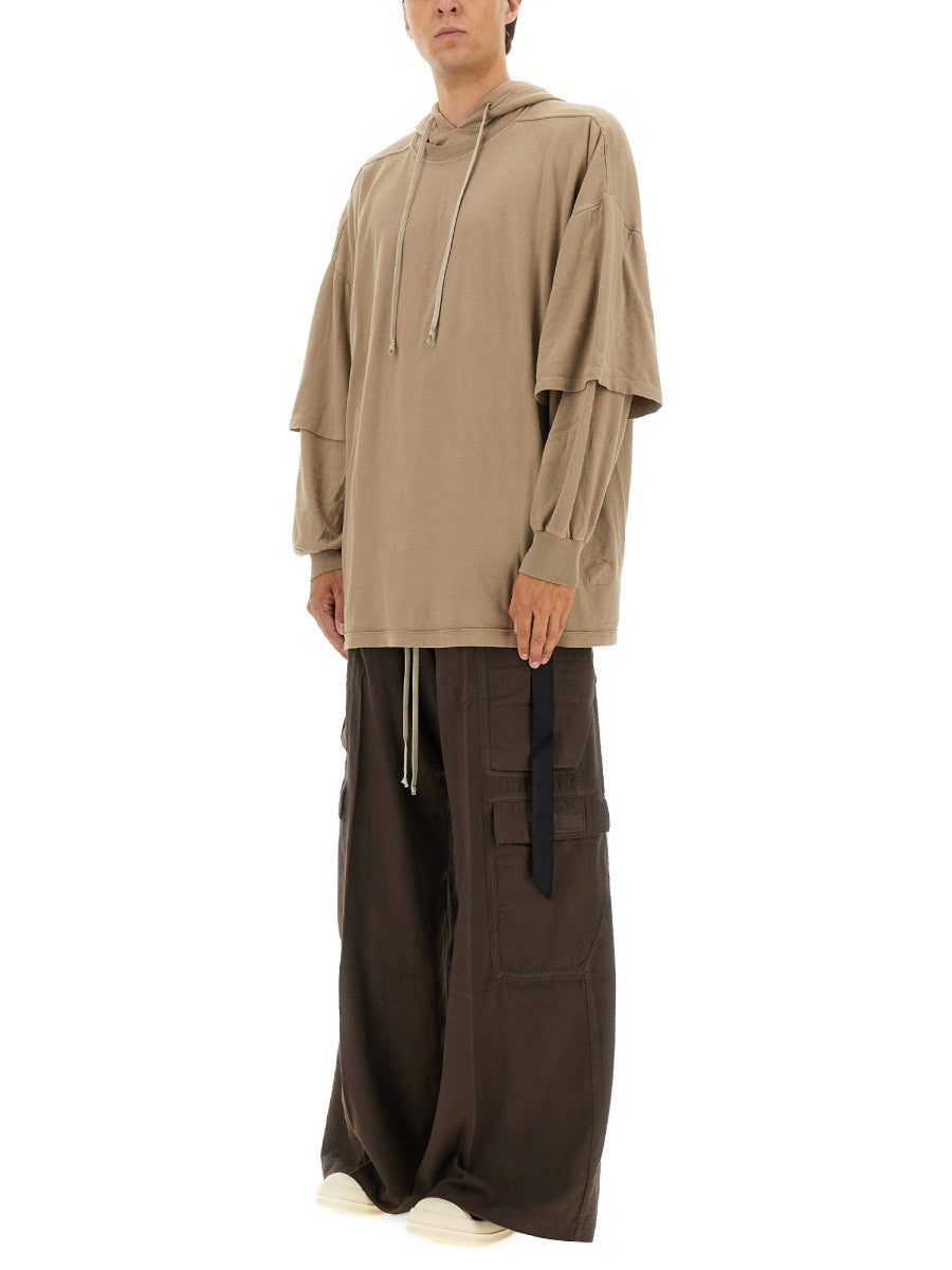 RICK OWENS DRKSHDW "TOMMY HUSTLER" HOODIE