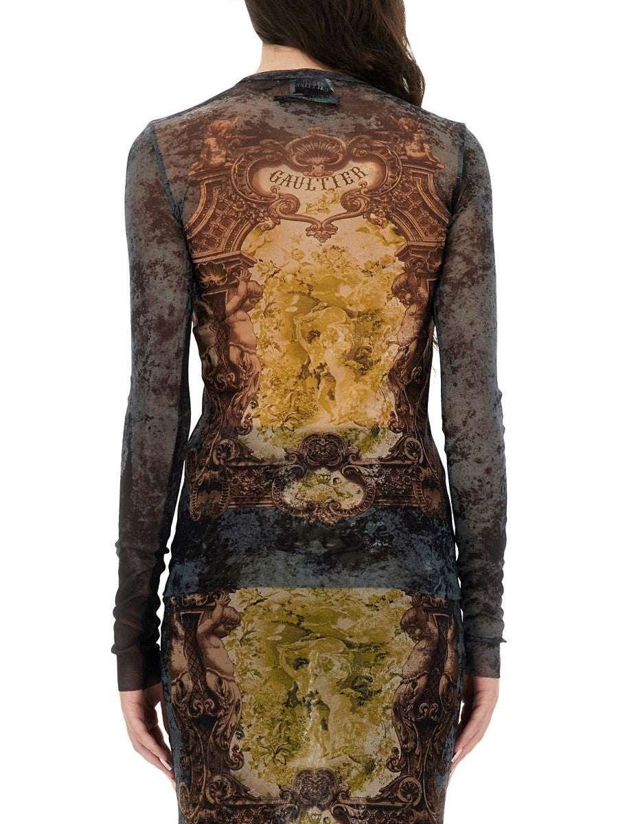 JEAN PAUL GAULTIER TOP "MÉDAILLON"