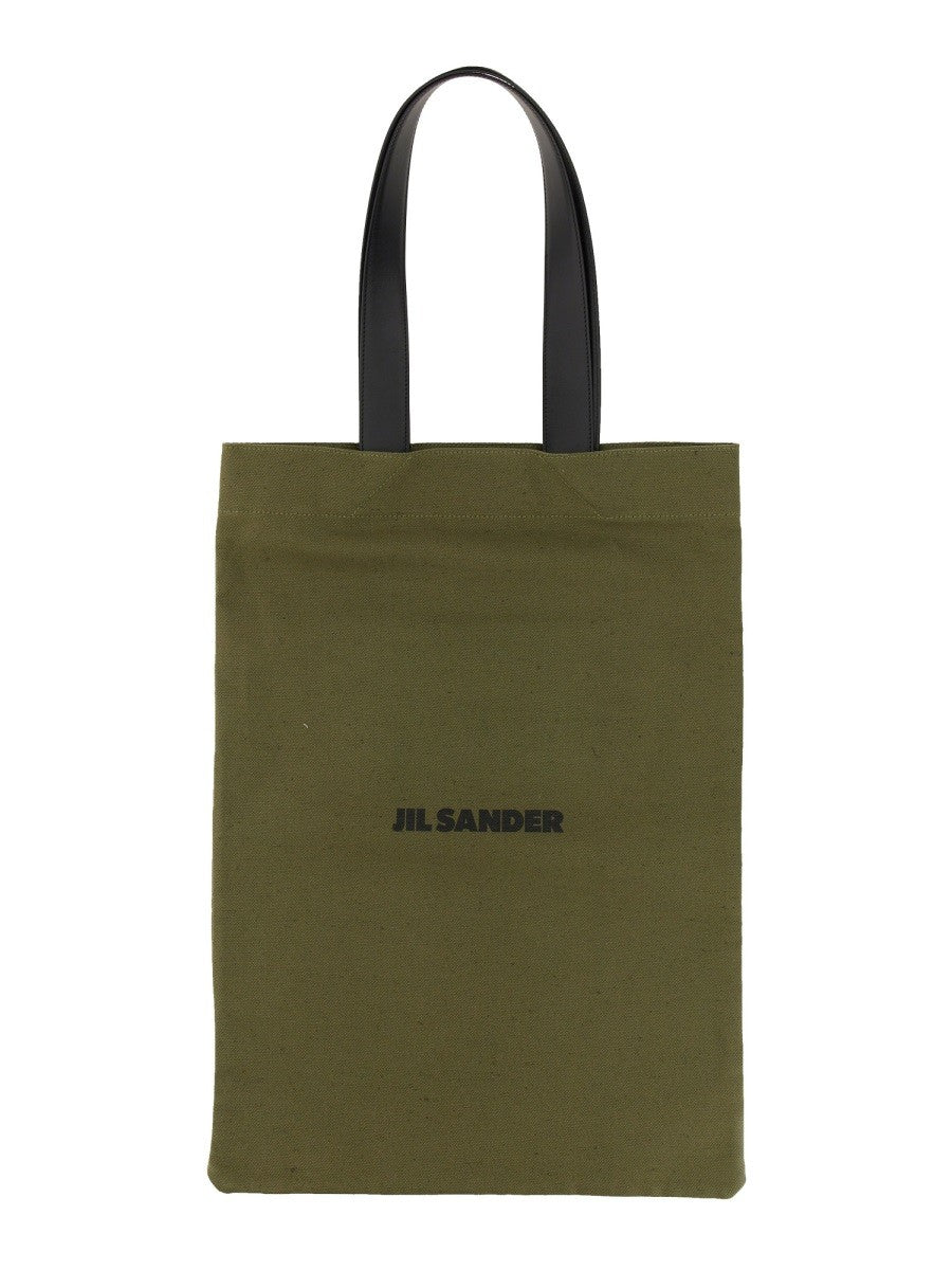 JIL SANDER TOTE BAG WITH LOGO