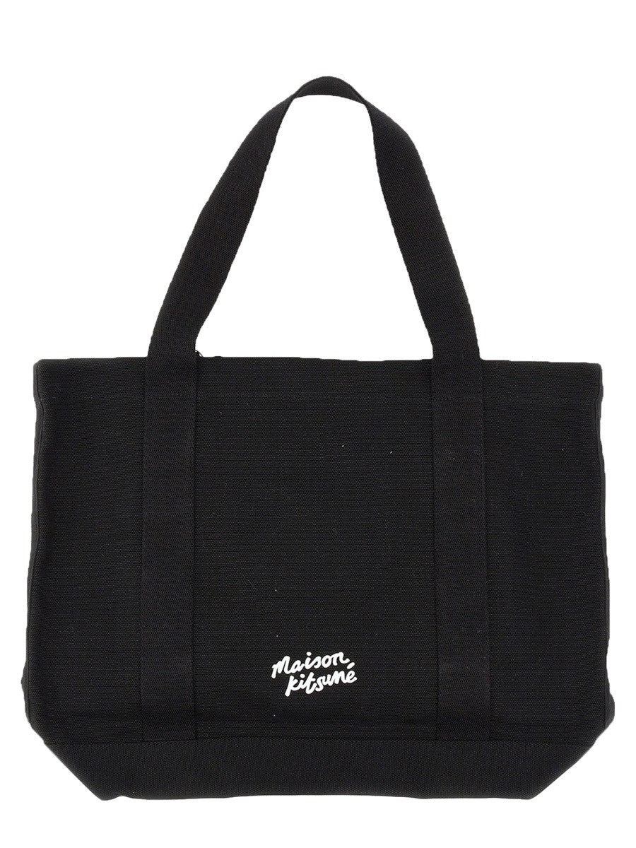 Maison Kitsune TOTE BAG WITH LOGO