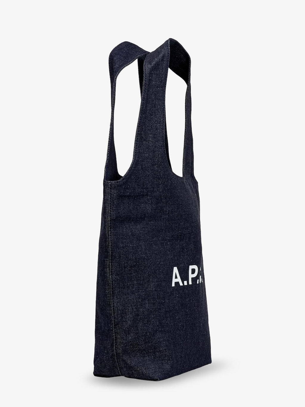 A.P.C. Tote Ninon Small denim shopping bag