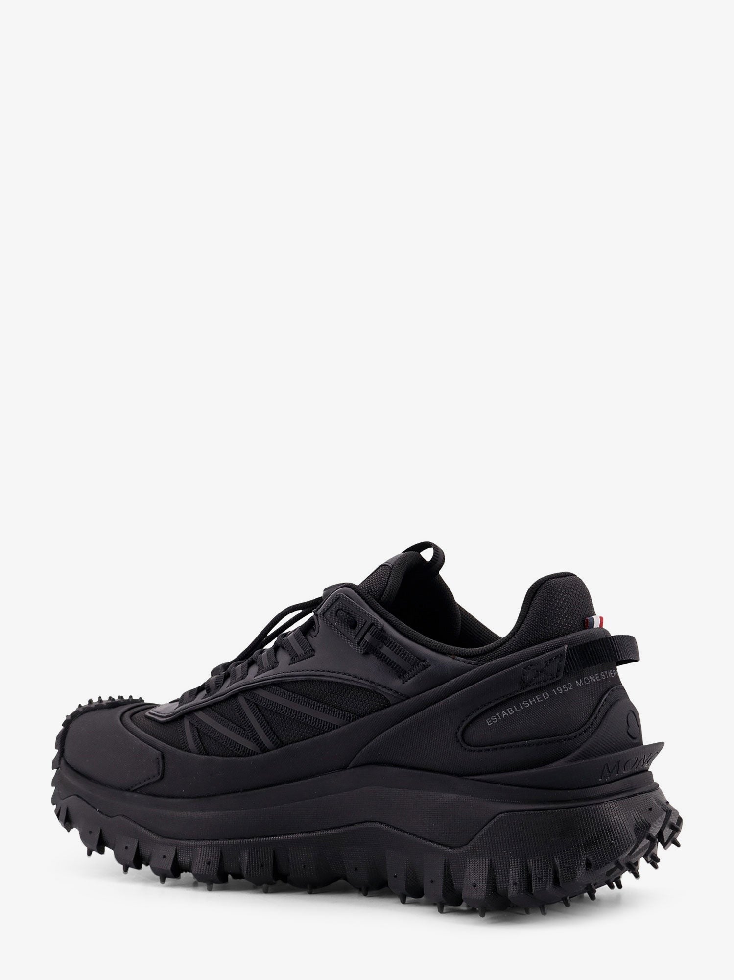 Moncler Trailgrip GTX mesh and leather sneakers
