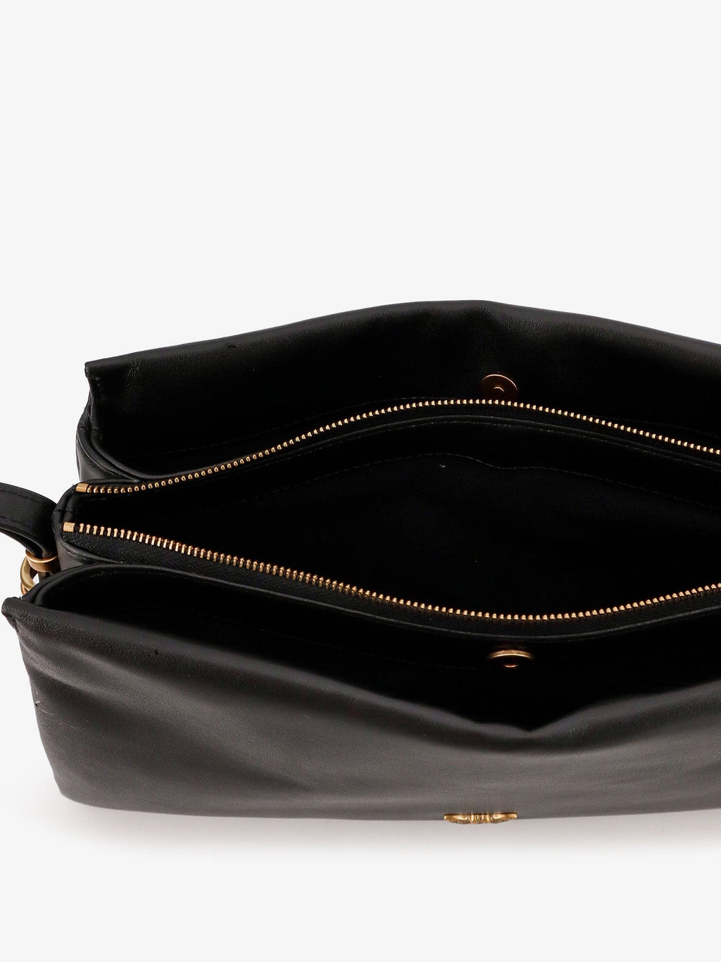 Pinko Triplet leather shoulder bag