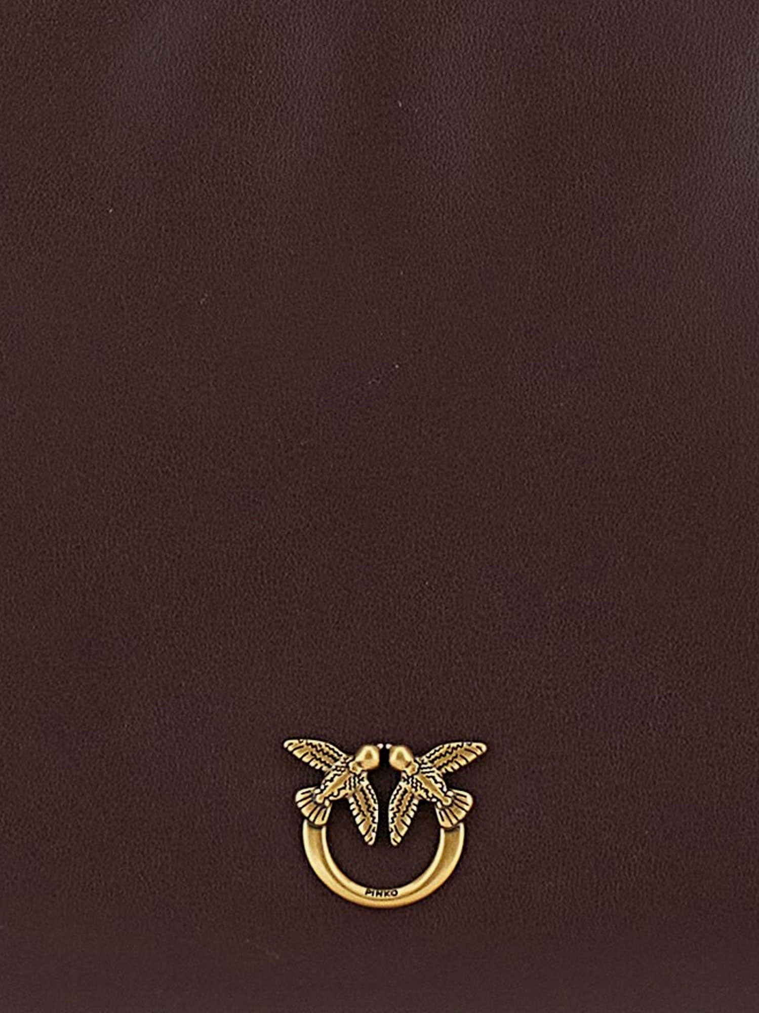 Pinko Triplet Mini leather crossbody bag