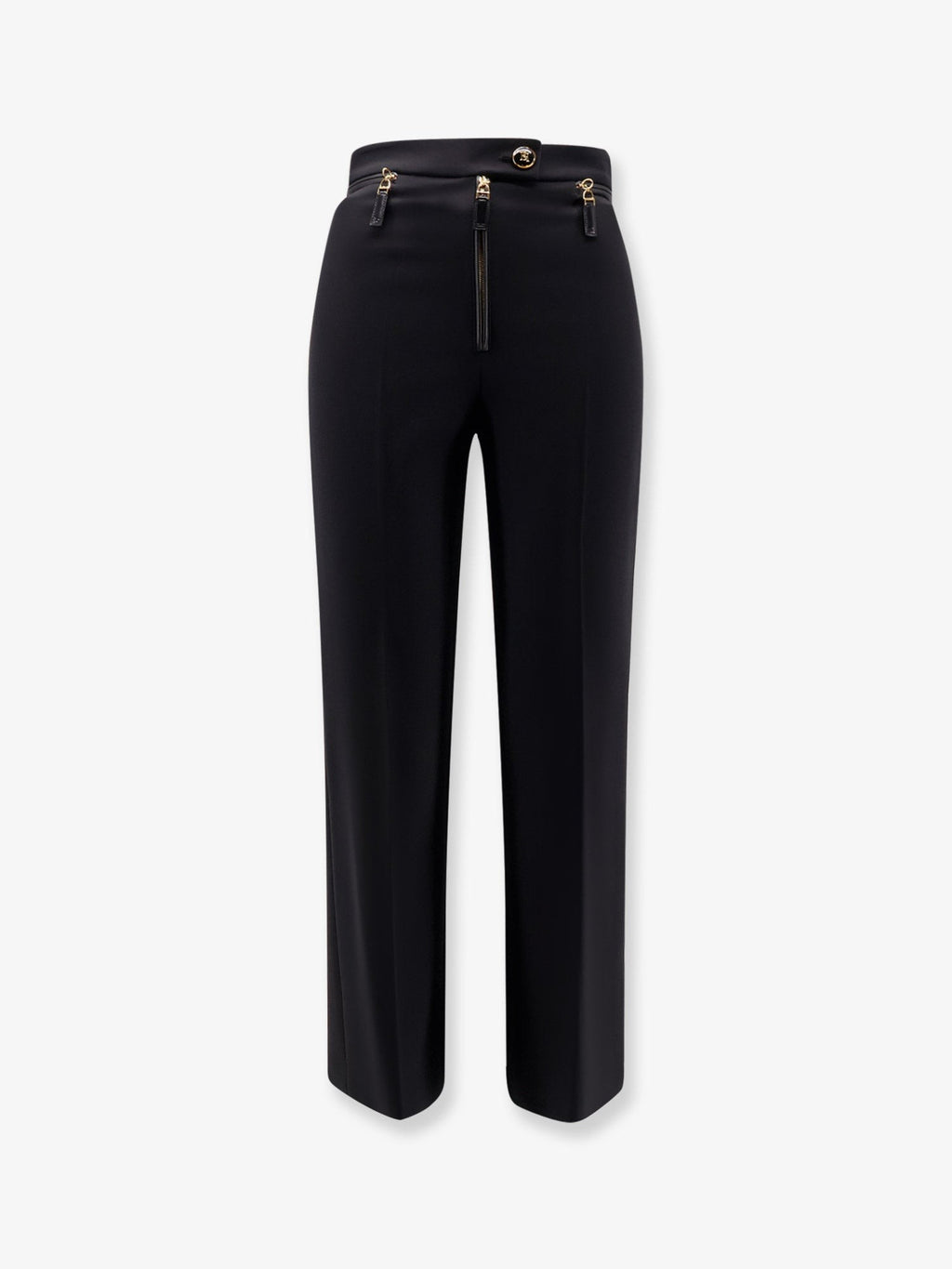 Elisabetta Franchi Trousers with logoed button
