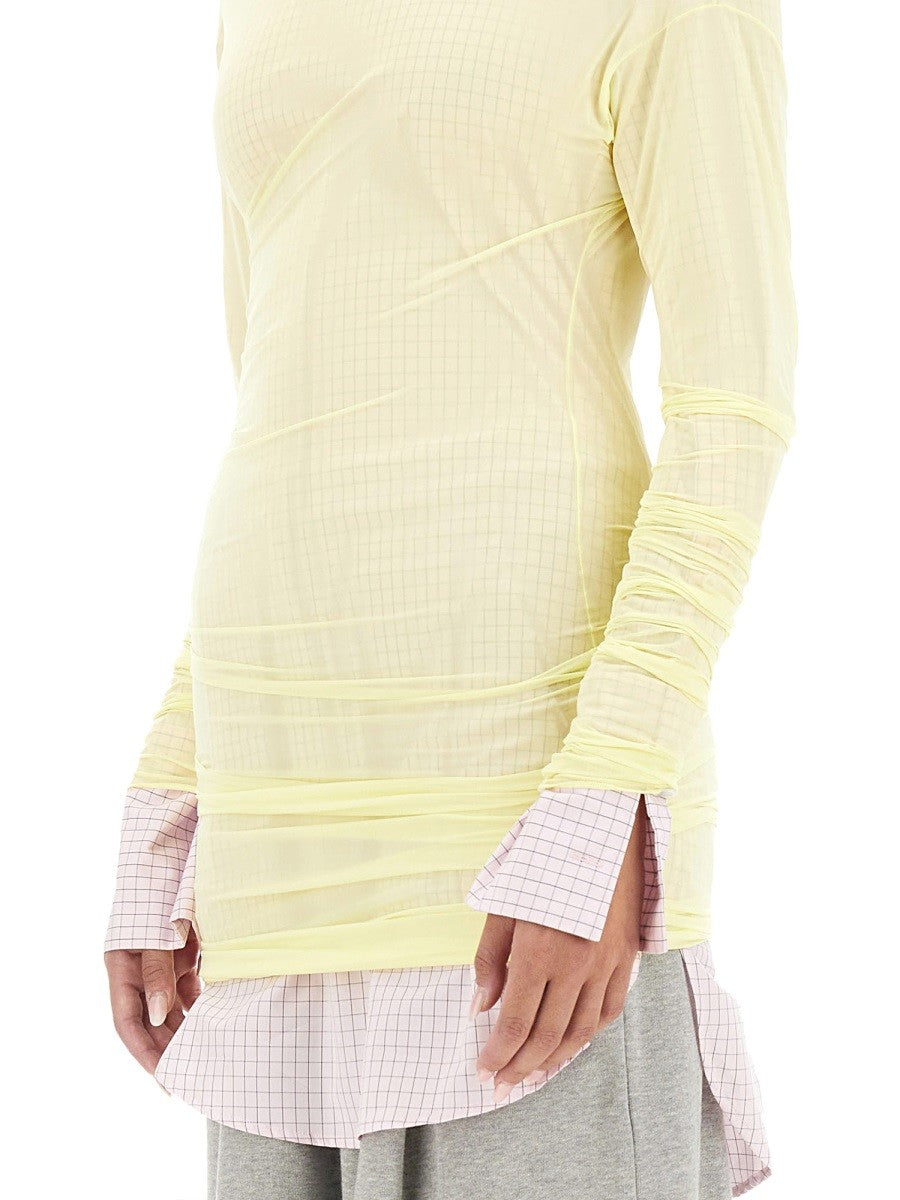 Dries Van Noten TULLE TOPS.