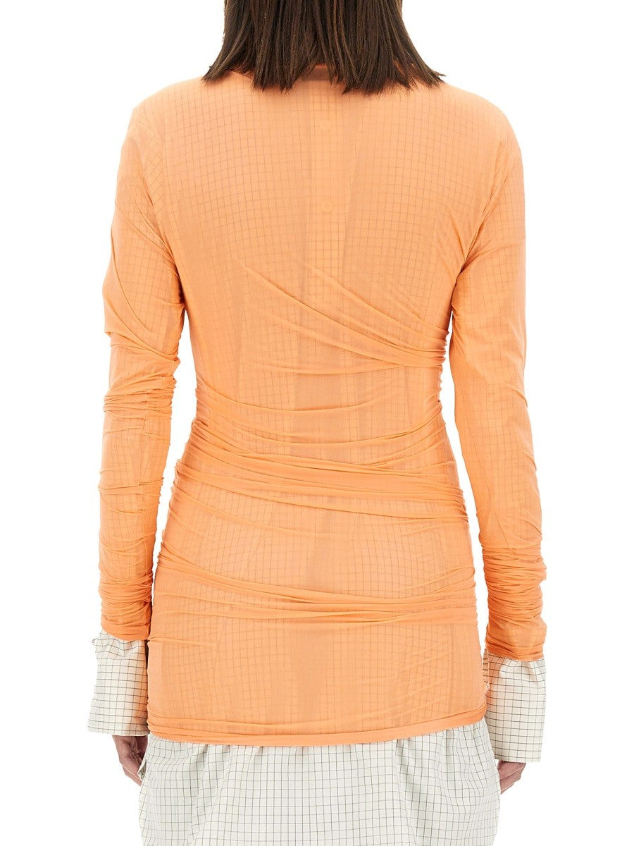 Dries Van Noten TULLE TOPS.