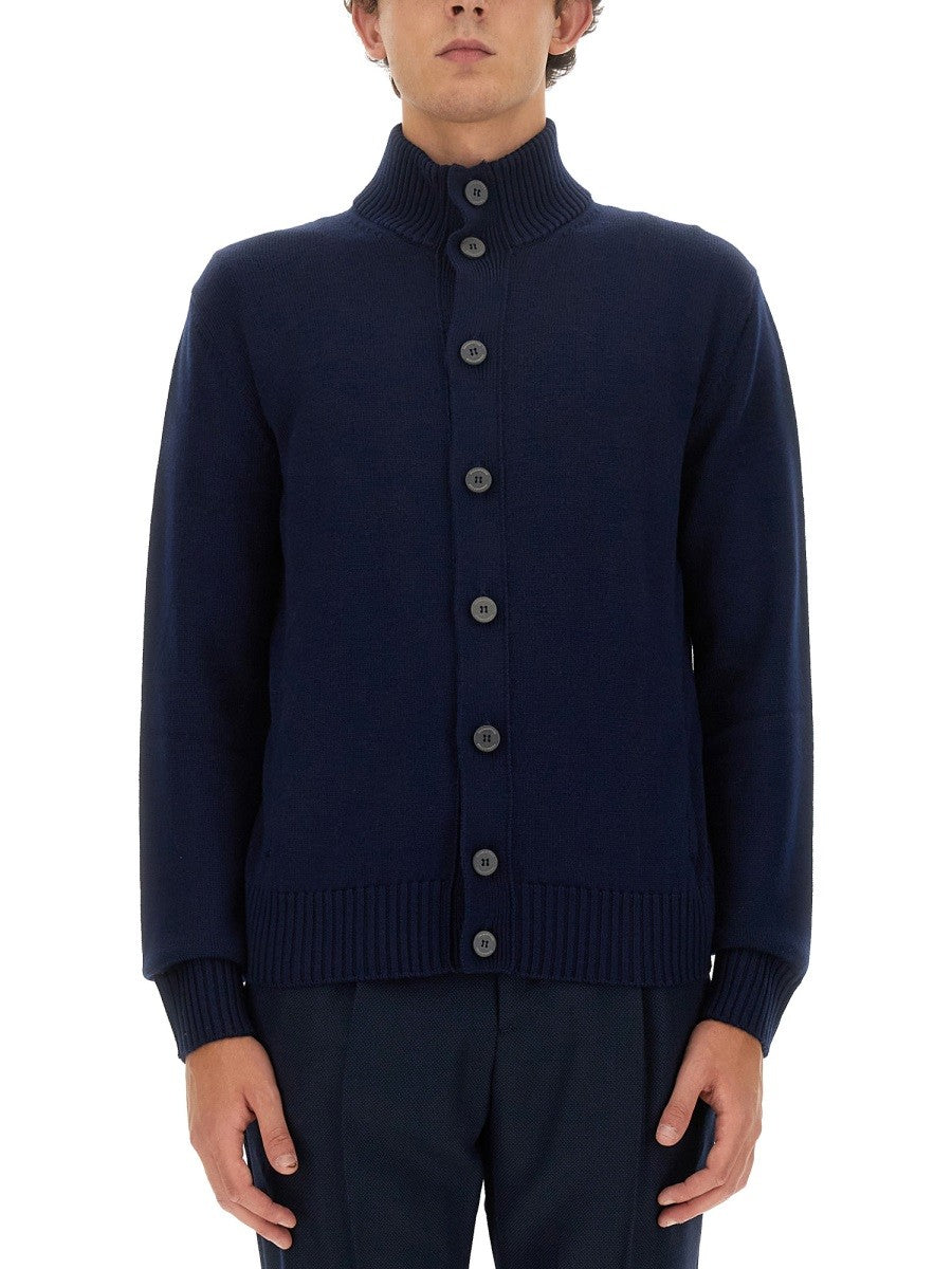 Ballantyne TURTLENECK CARDIGAN