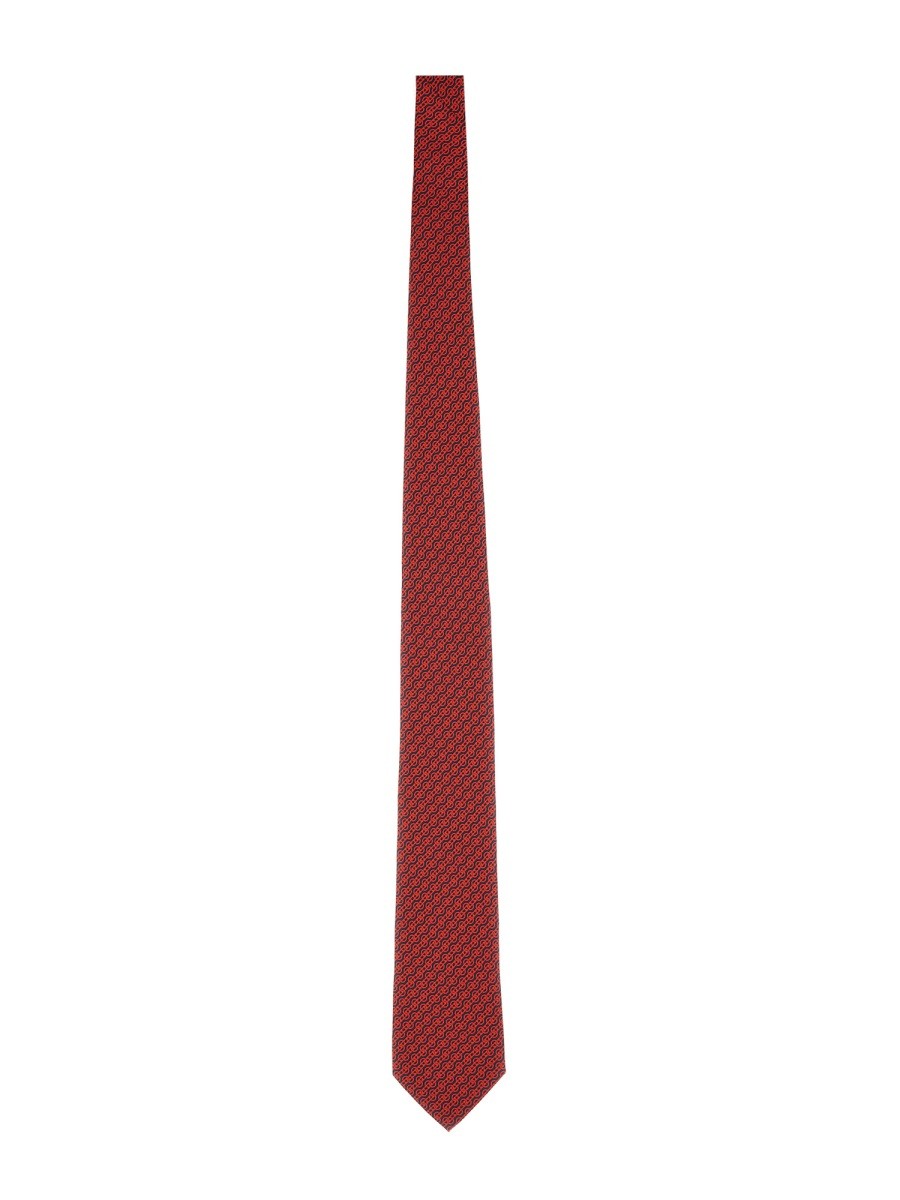 Ferragamo TWIST PRINT TIE