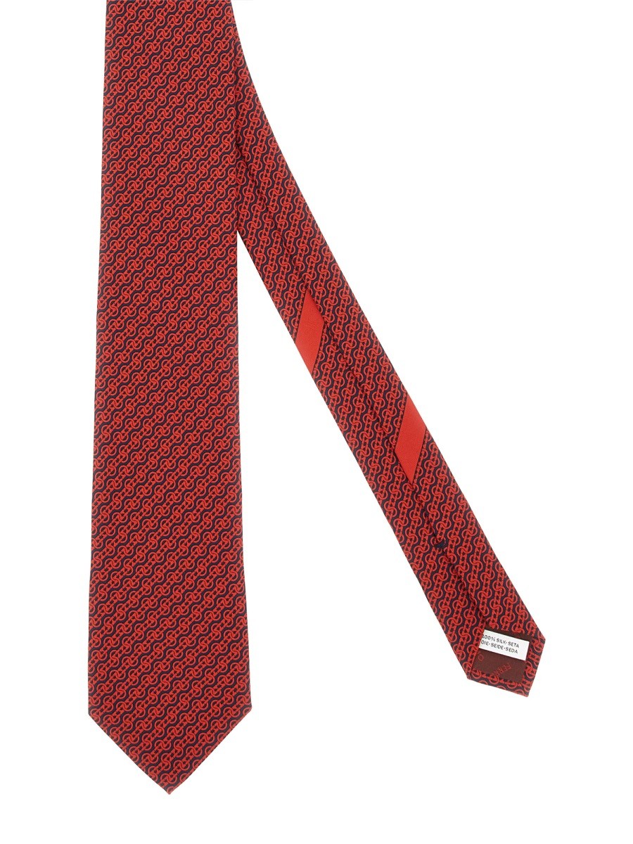 Ferragamo TWIST PRINT TIE