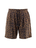 Tom Ford Men's Leopard Print Soft Shorts with Drawstring Leopardato – Siebentaschen