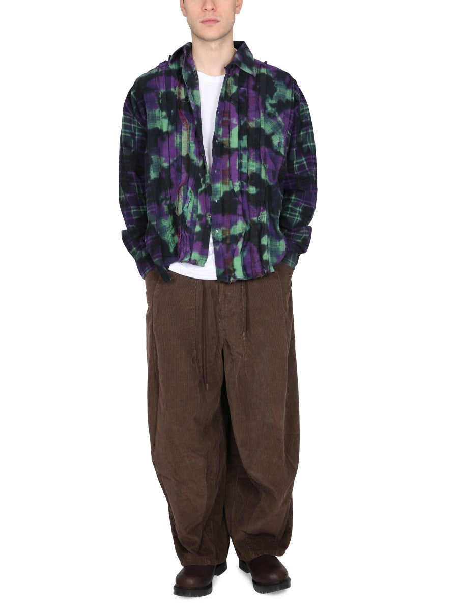 NEEDLES UNEVEN DYE SHIRT