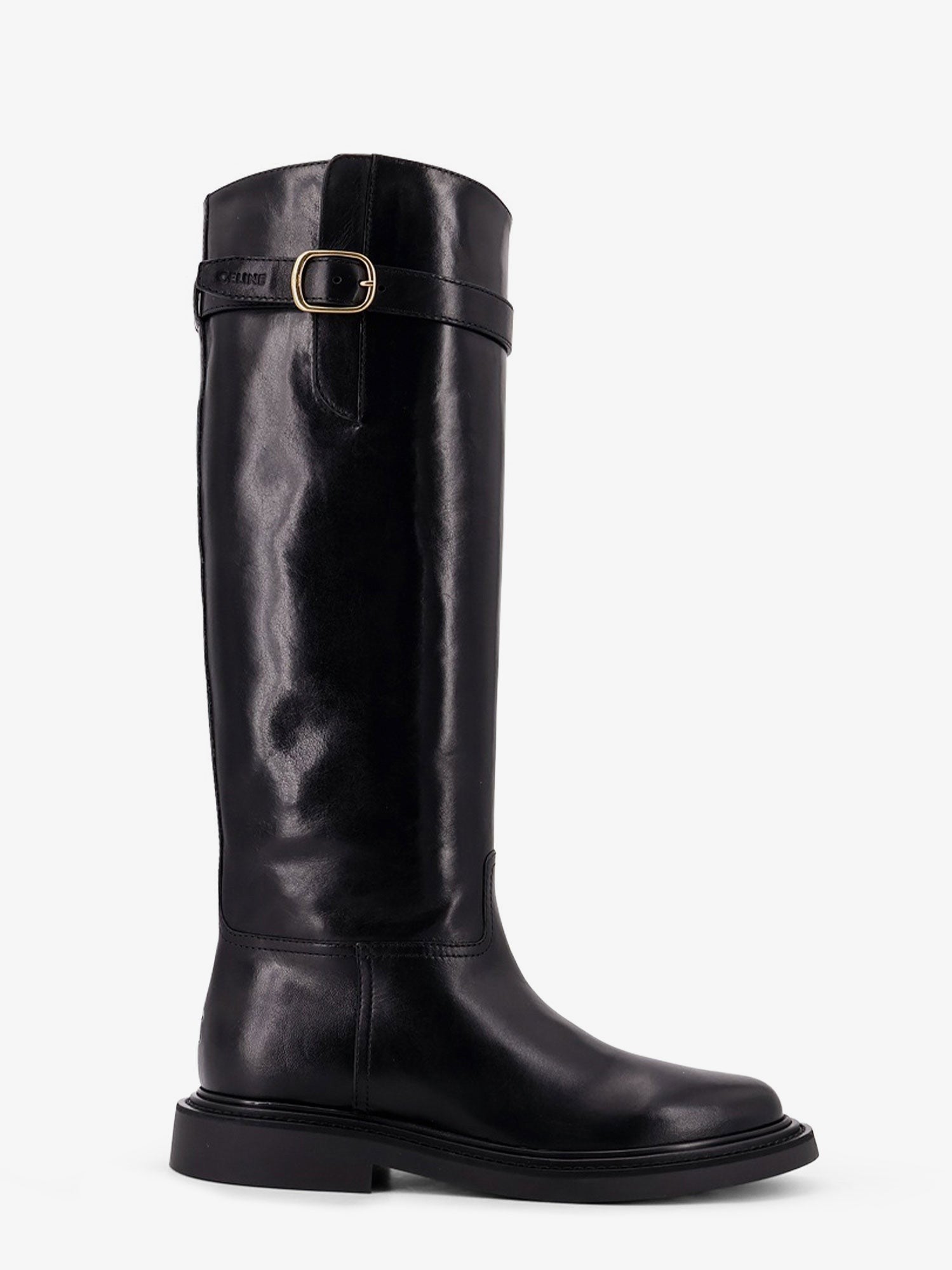 Celine Université leather boots
