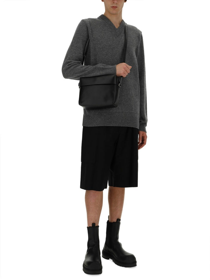 JIL SANDER V-NECK SCON SHIRT