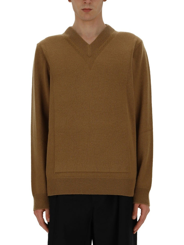 JIL SANDER V-NECK SWEATER