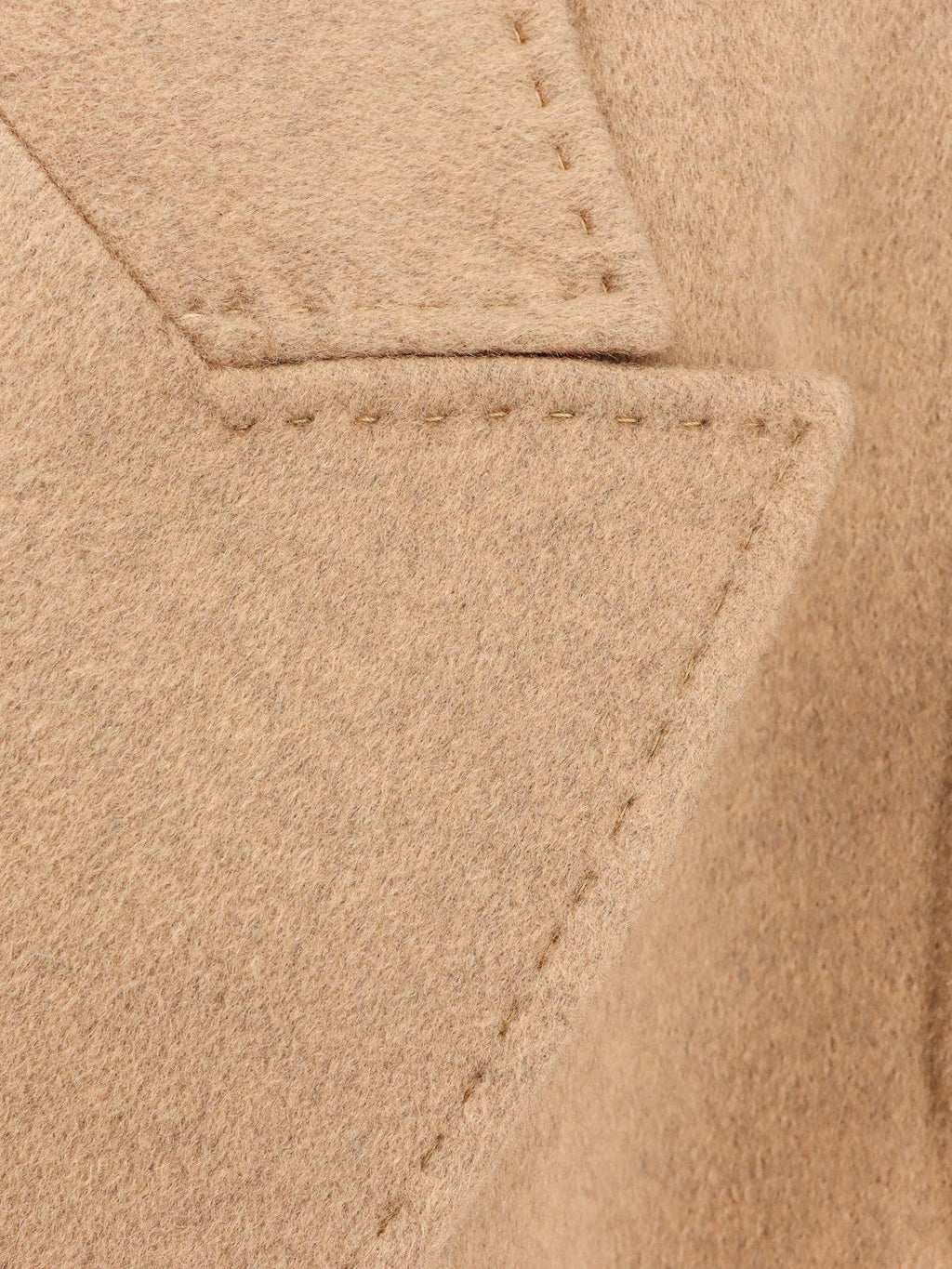 Max Mara Valle cashmere coat with belt at waist