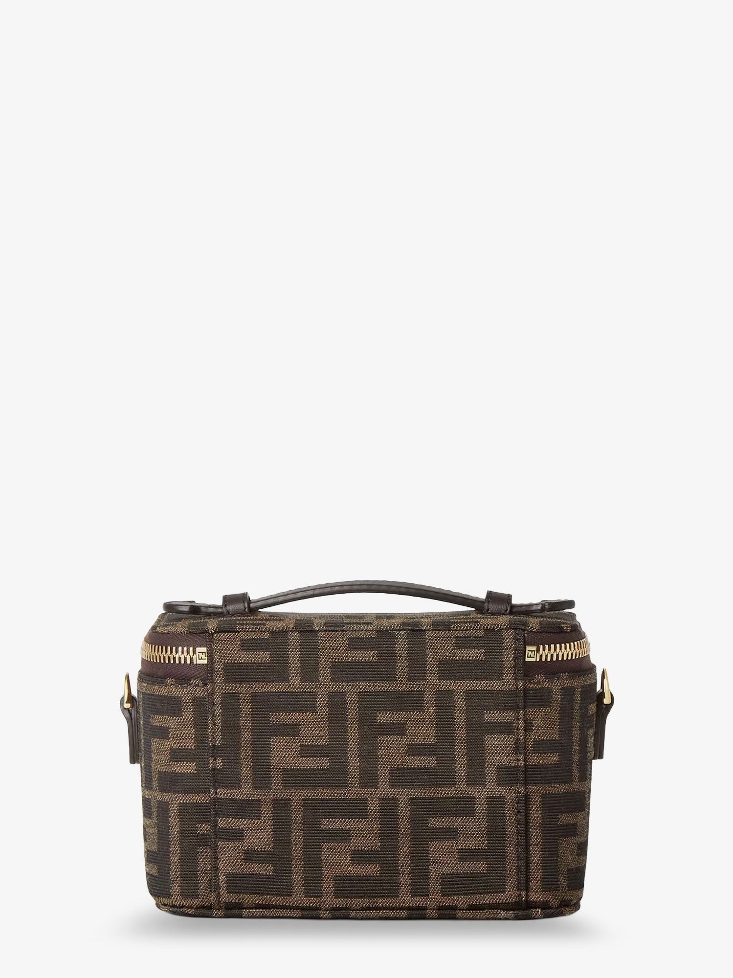 Fendi Vanity FF jacquard fabric shoulder bag