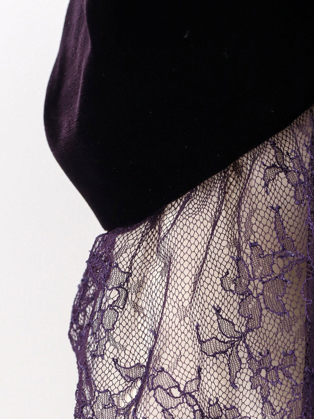 Alexander Mcqueen Velvet dress with silk lining