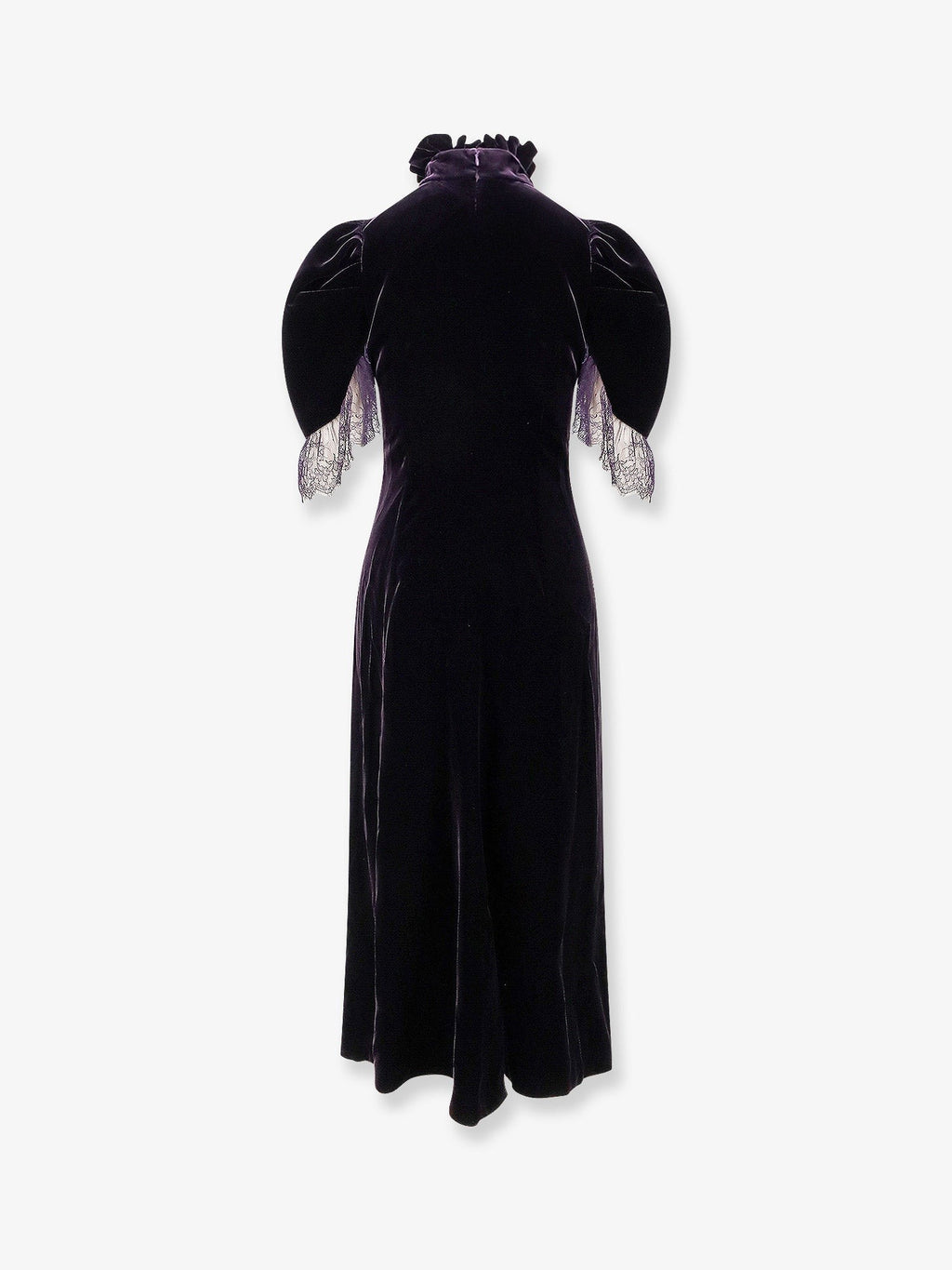 Alexander Mcqueen Velvet dress with silk lining