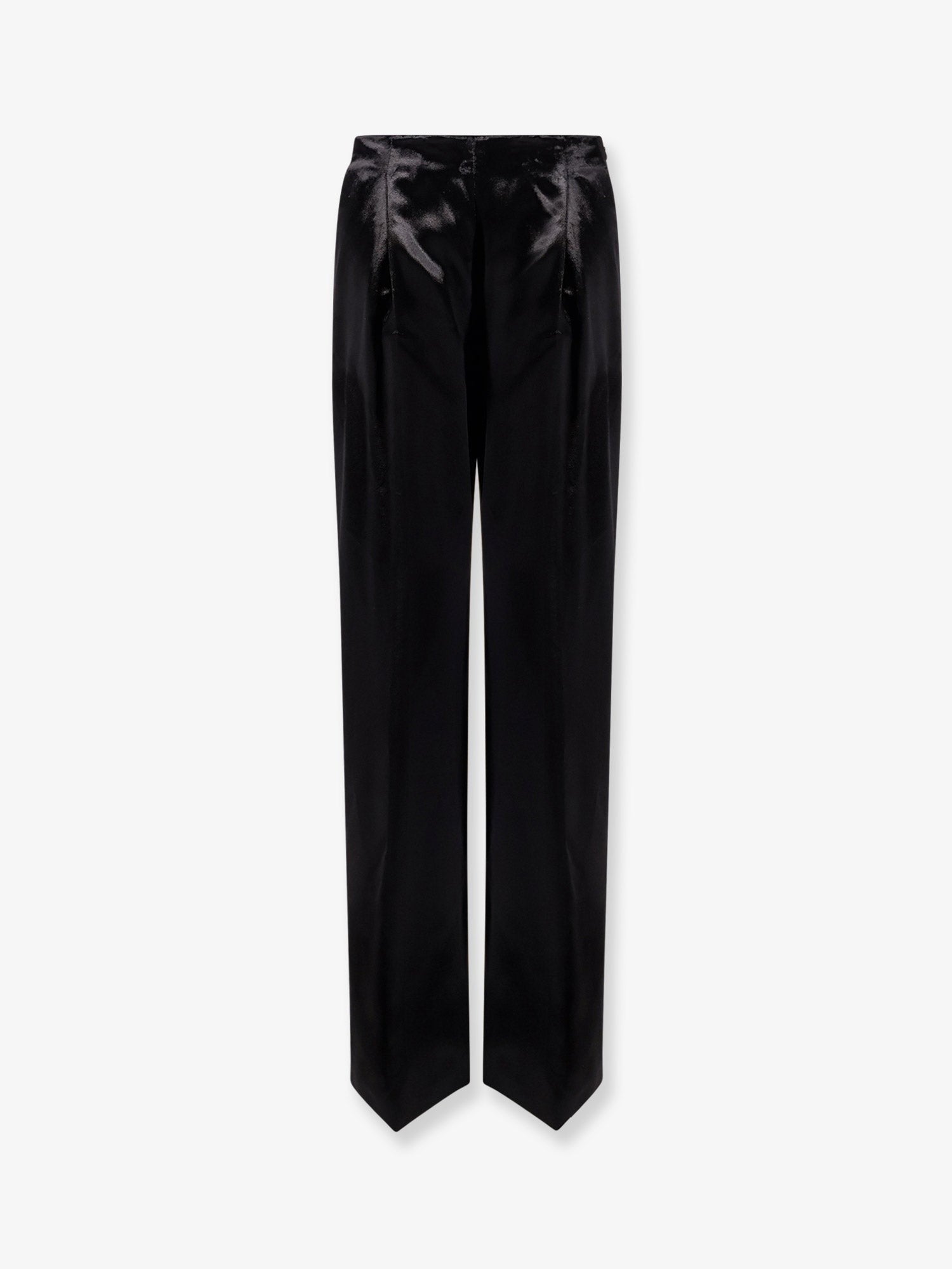 alberta ferretti Velvet trousers