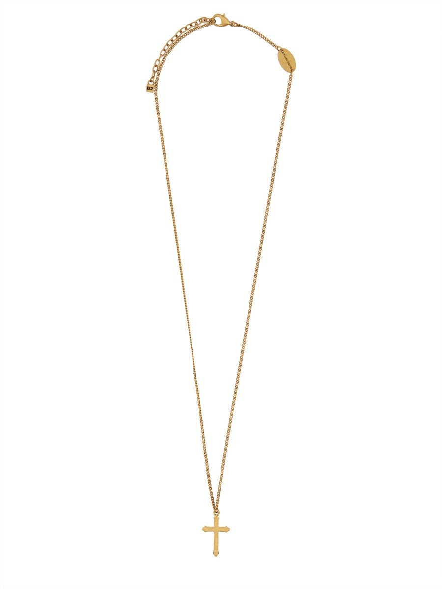Dsquared VINTAGE CROSS NECKLACE