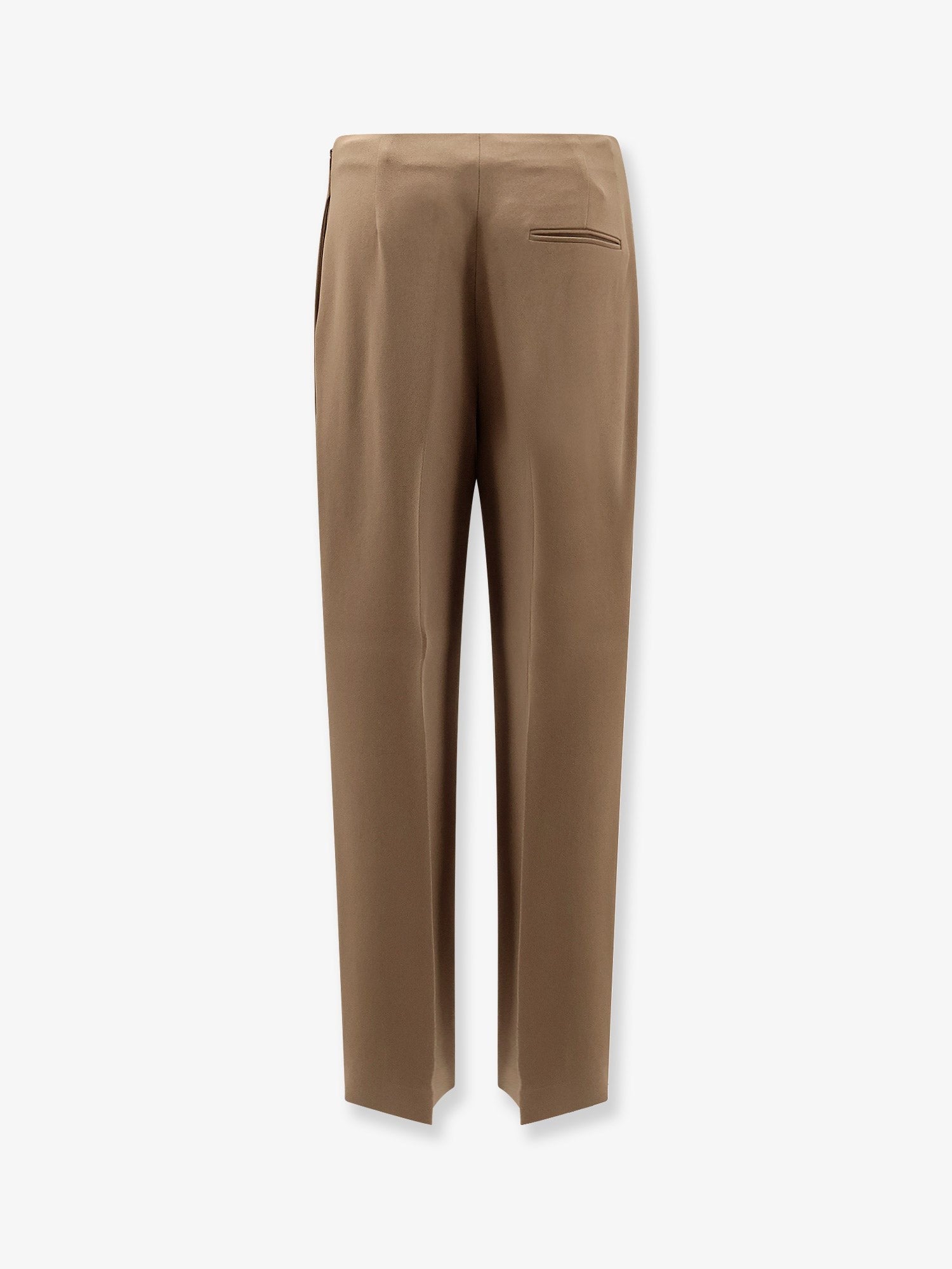 alberta ferretti Virgin wool and silk trousers