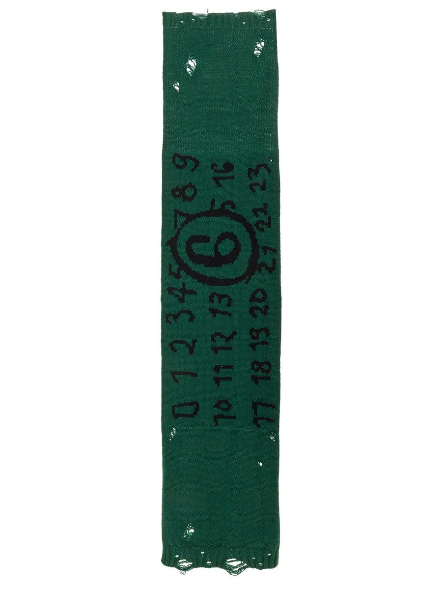 MM6 MAISON MARGIELA VIRGIN WOOL SCARF