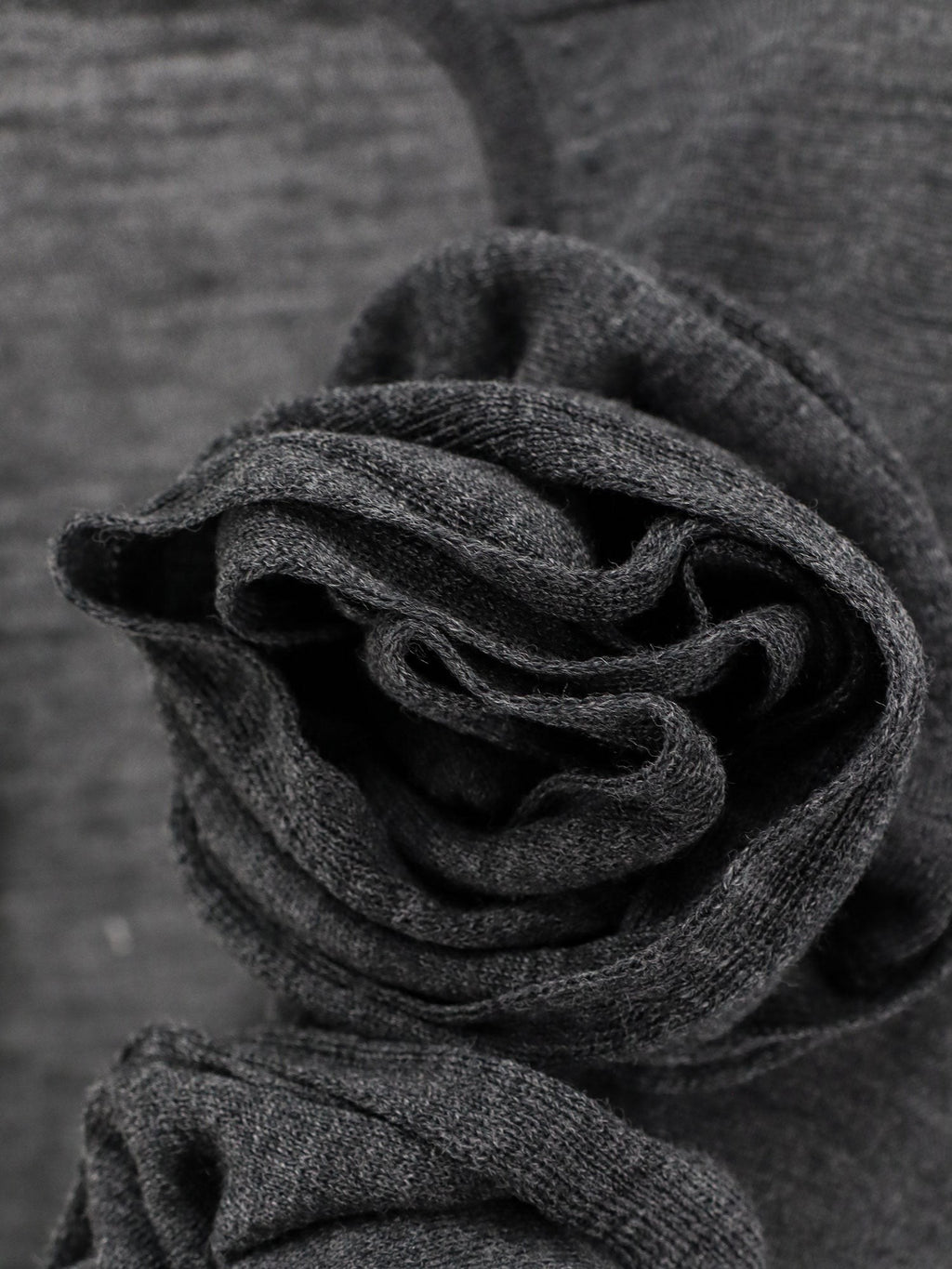 alberta ferretti Virgin wool sweater with ruffles