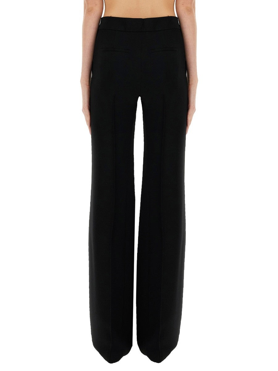 JIL SANDER VISCOSE BLEND PANTS