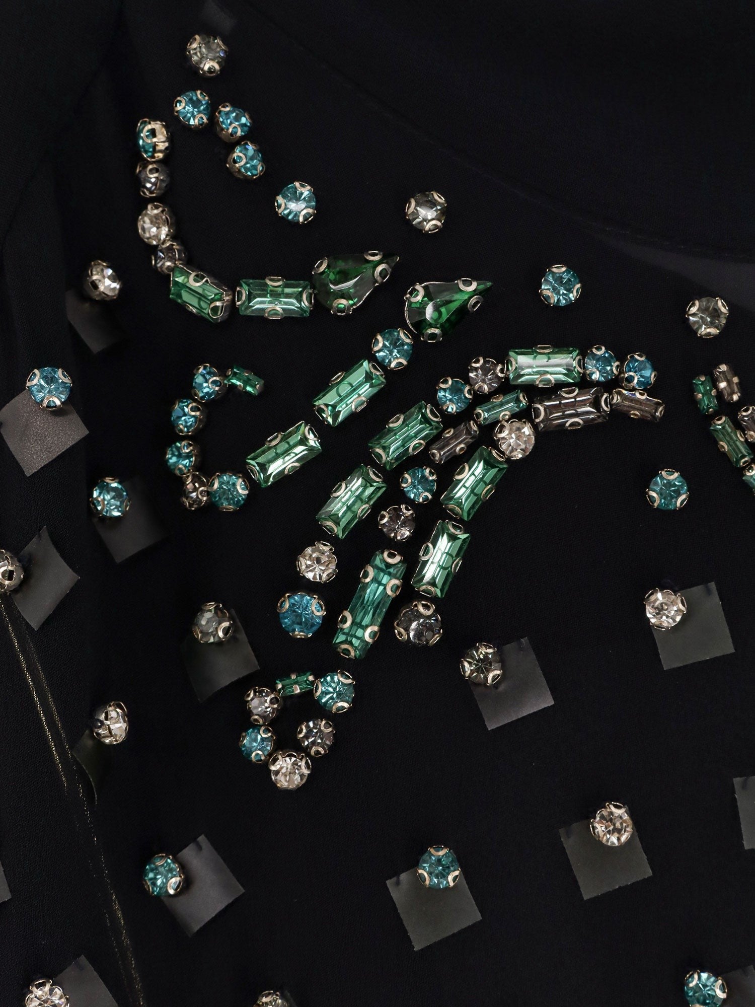 Dries Van Noten Viscose shirt with rhinestones