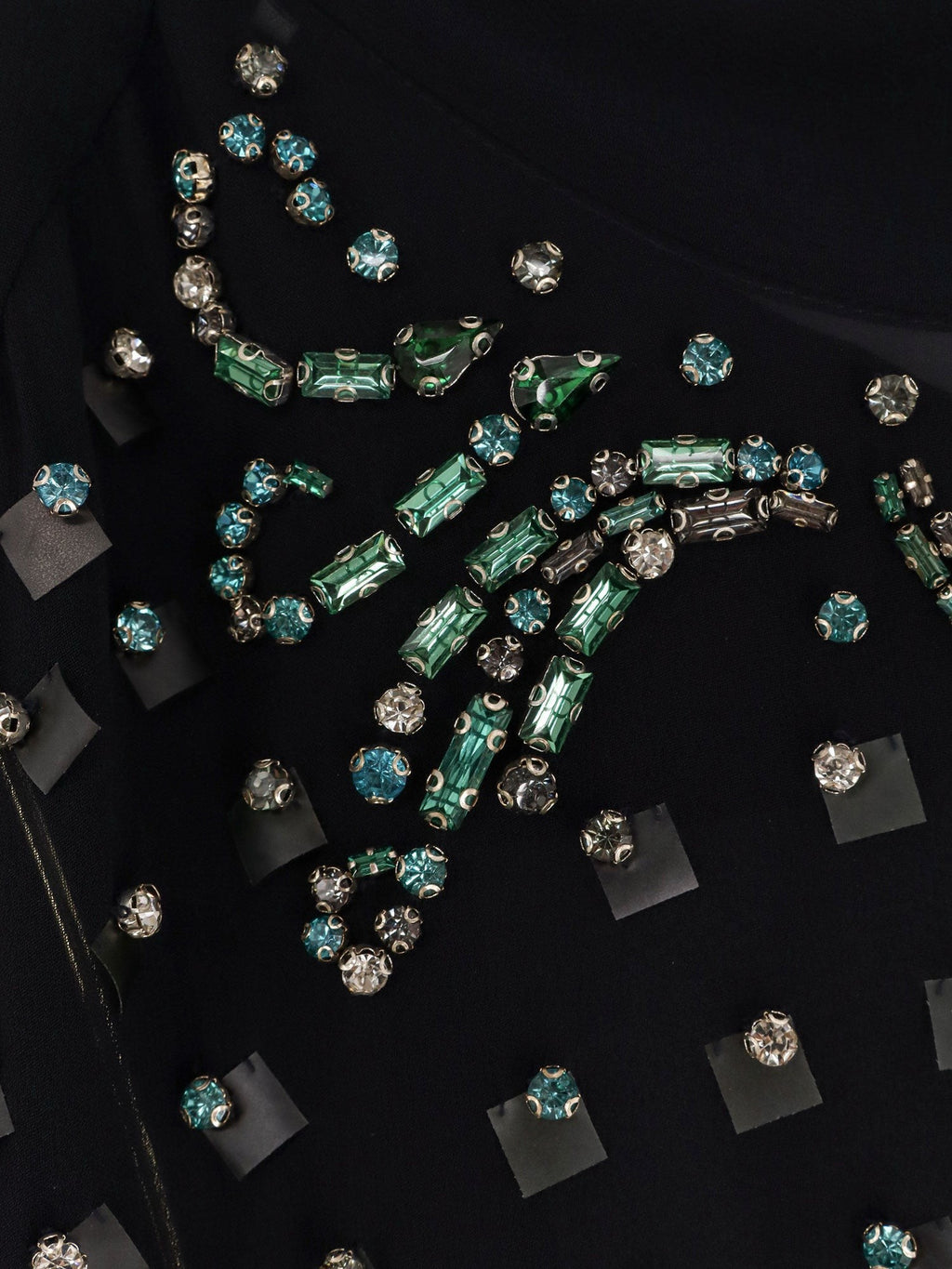 Dries Van Noten Viscose shirt with rhinestones