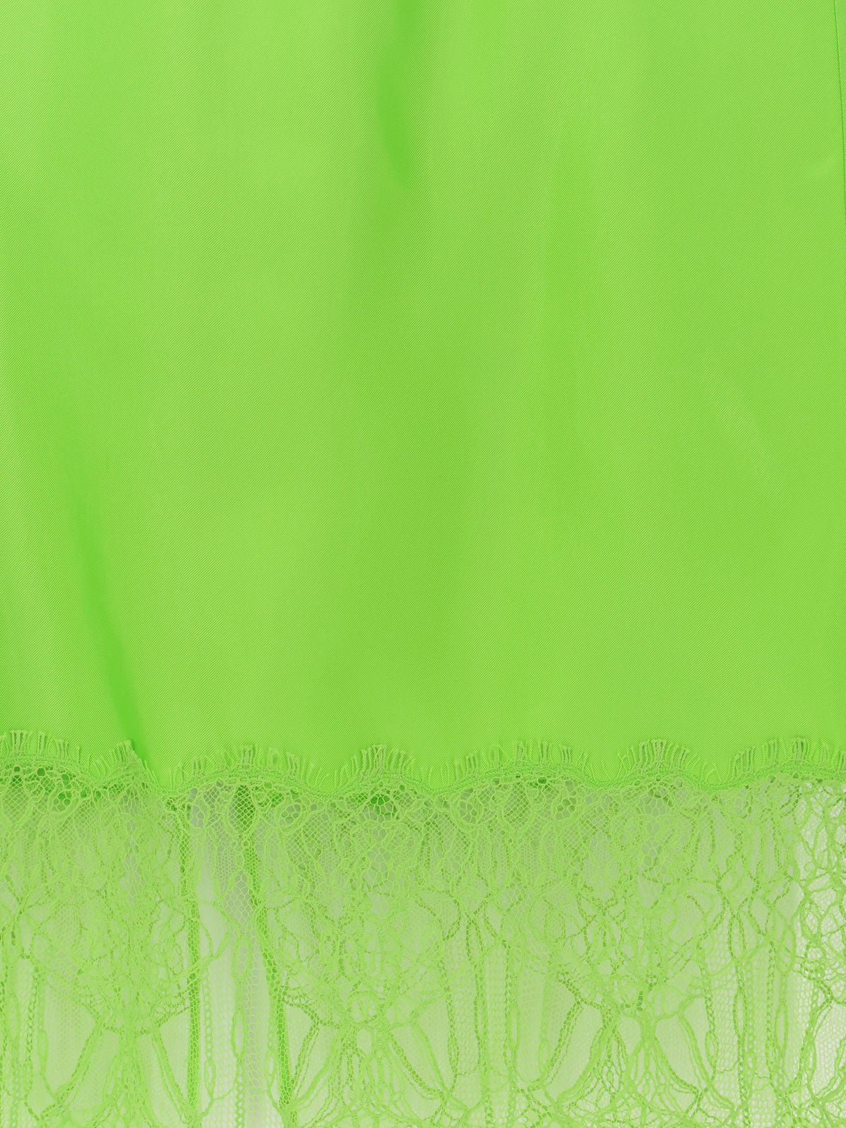 Gucci Viscose skirt with floral lace