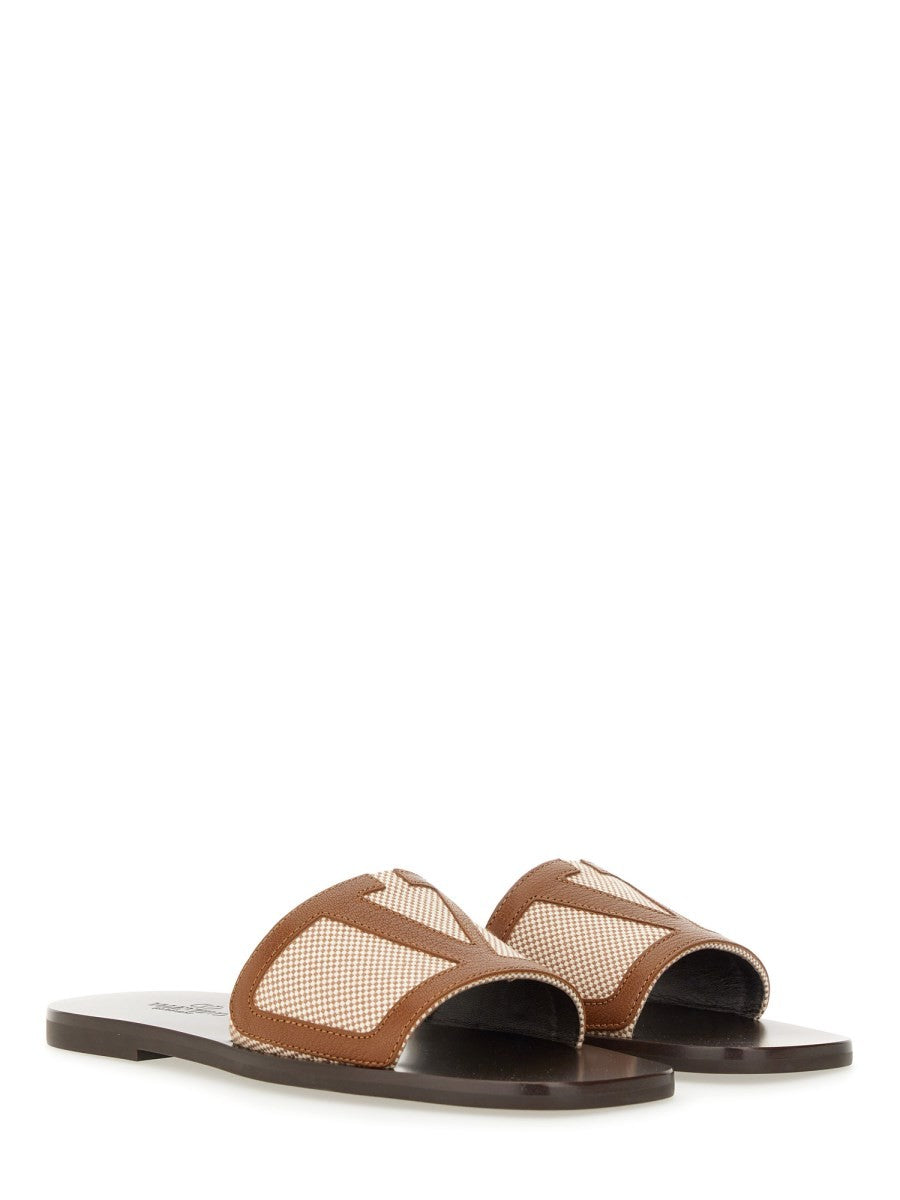 Valentino Garavani "VIVA SUPERSTAR" SLIDE SANDAL