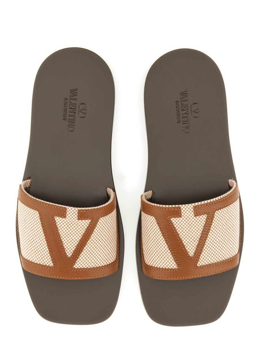Valentino Garavani "VIVA SUPERSTAR" SLIDE SANDAL