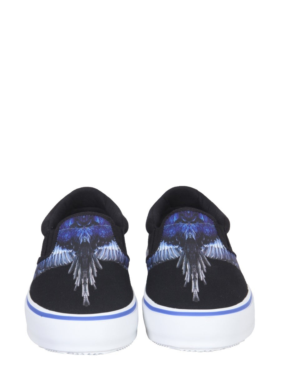 MARCELO BURLON COUNTY OF MILAN VULCANIZED SLIP-ONS