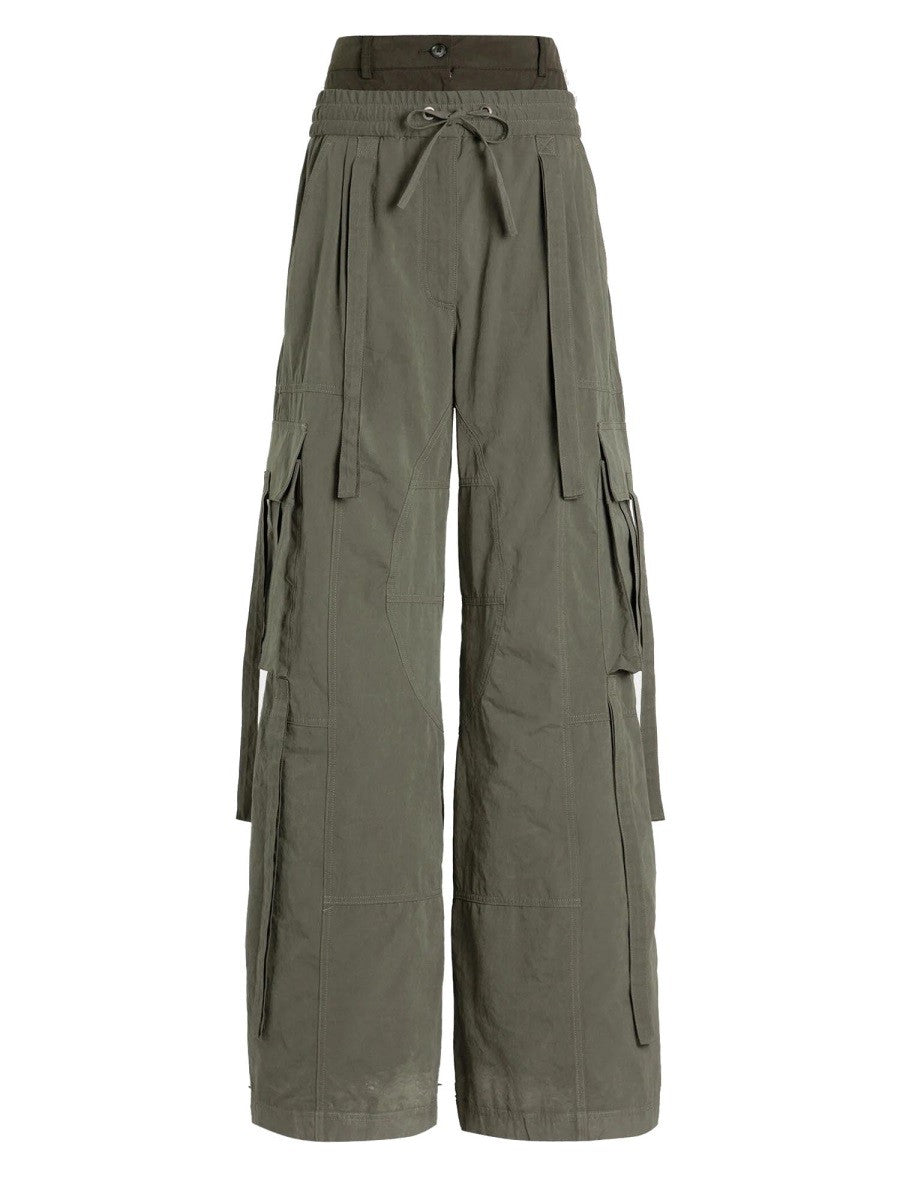 Dolce & Gabbana WAXED FAILLE PANTS