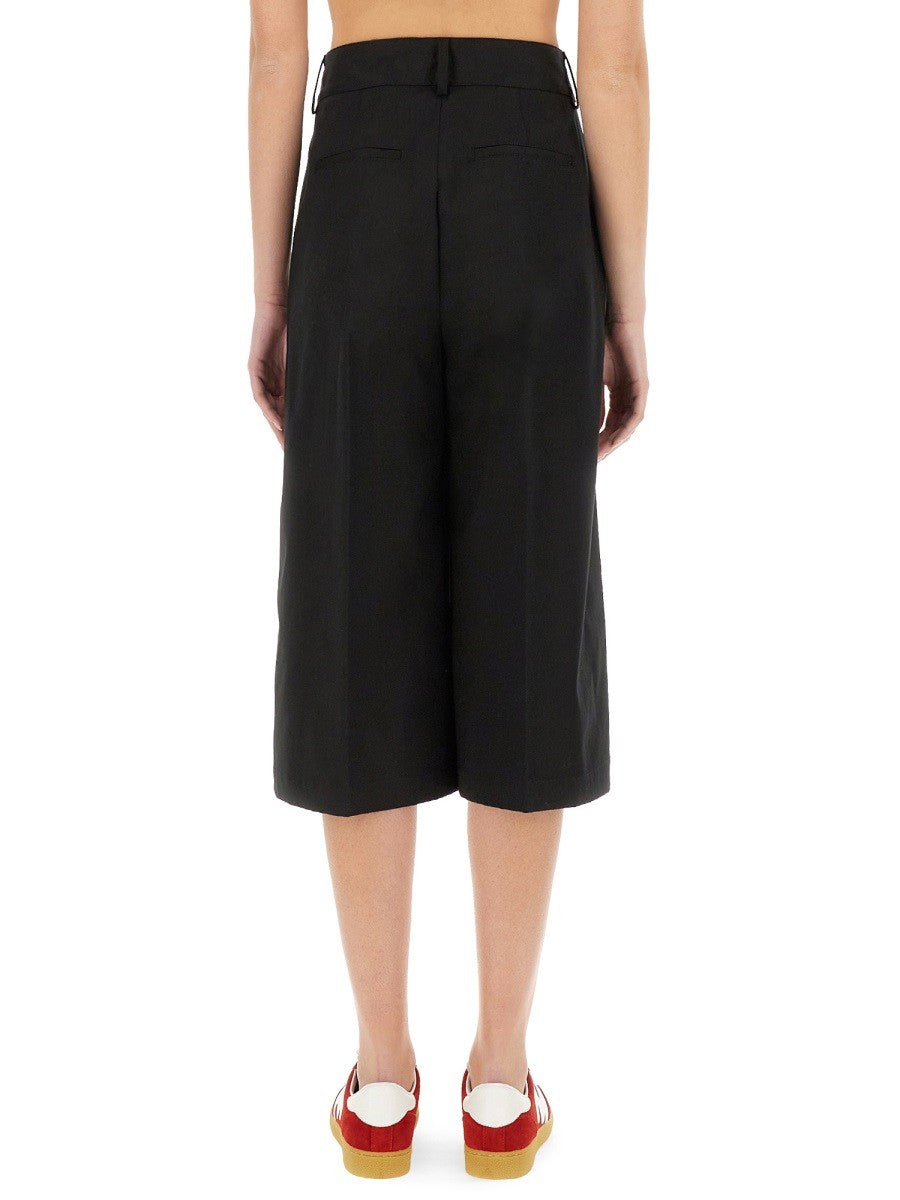 msgm "WIDE-LEG" MIDI PANTS