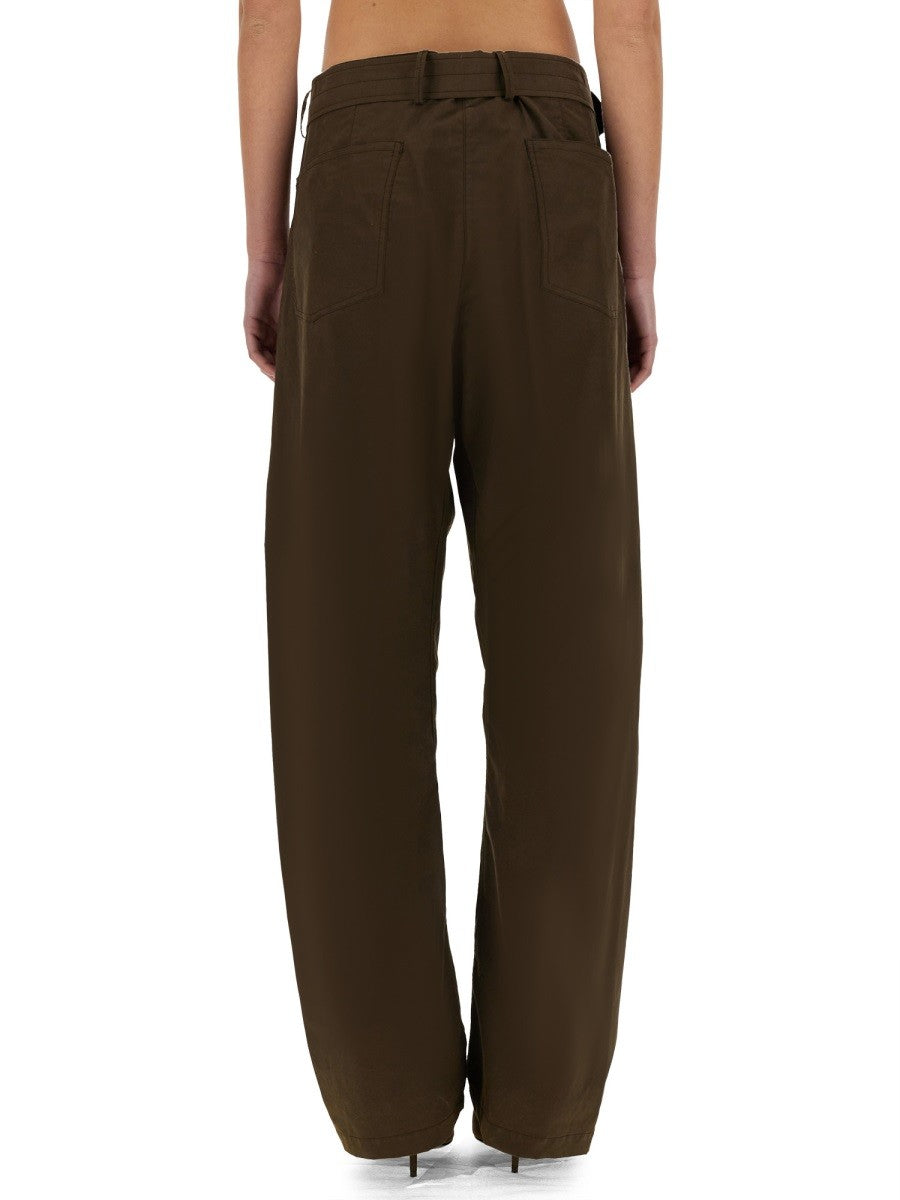 MAGDA BUTRYM "WIDE-LEG" PANTS WITH BELT