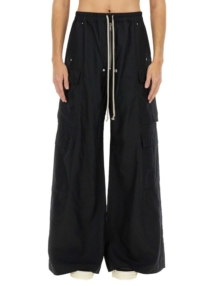 RICK OWENS DRKSHDW WIDE LEG PANTS