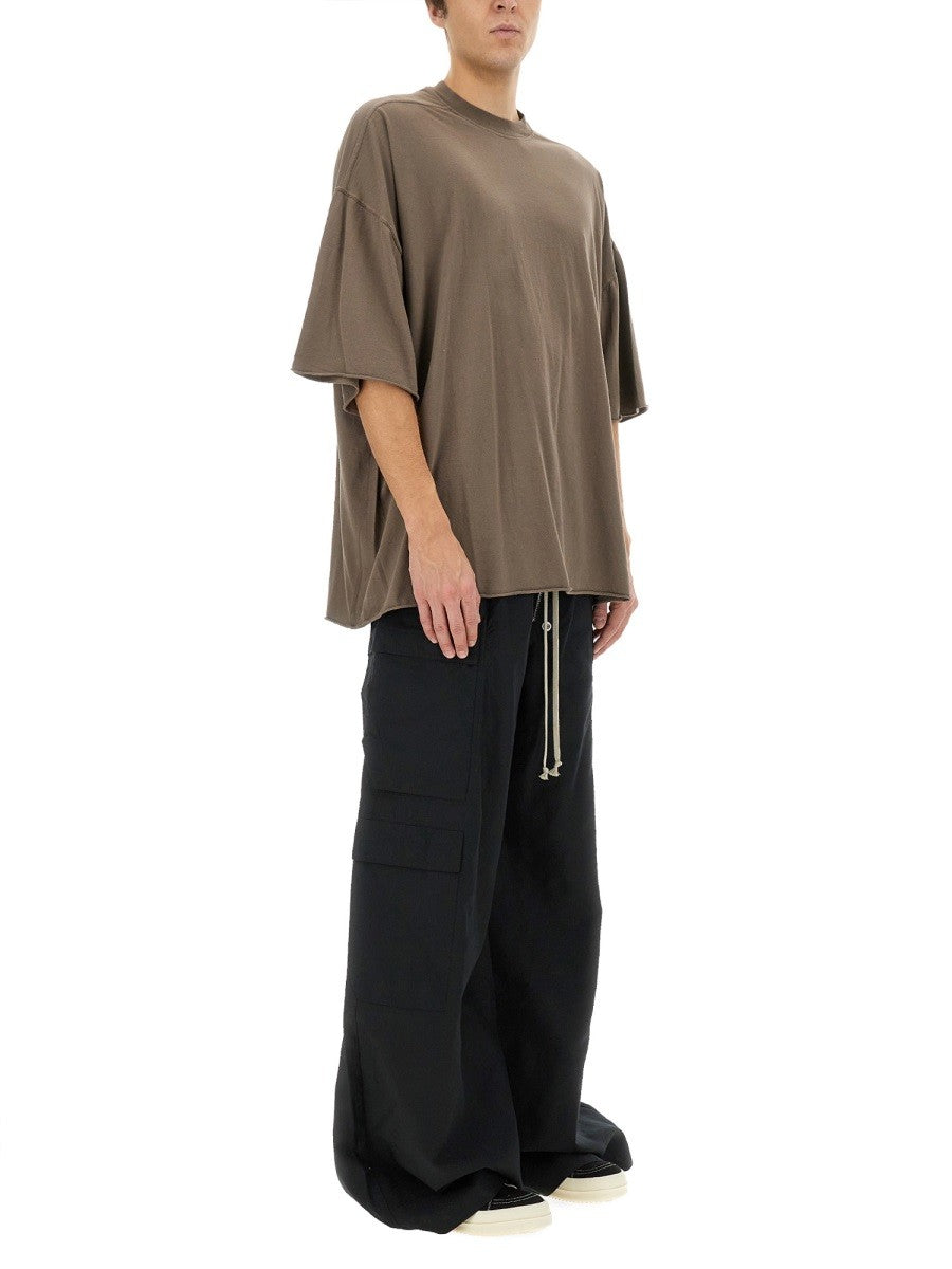 RICK OWENS DRKSHDW WIDE LEG PANTS