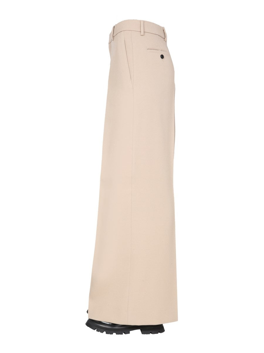 AMI PARIS WIDE LEG TROUSERS