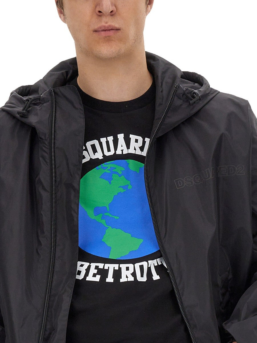 Dsquared WINDBREAKER WITH LOGO