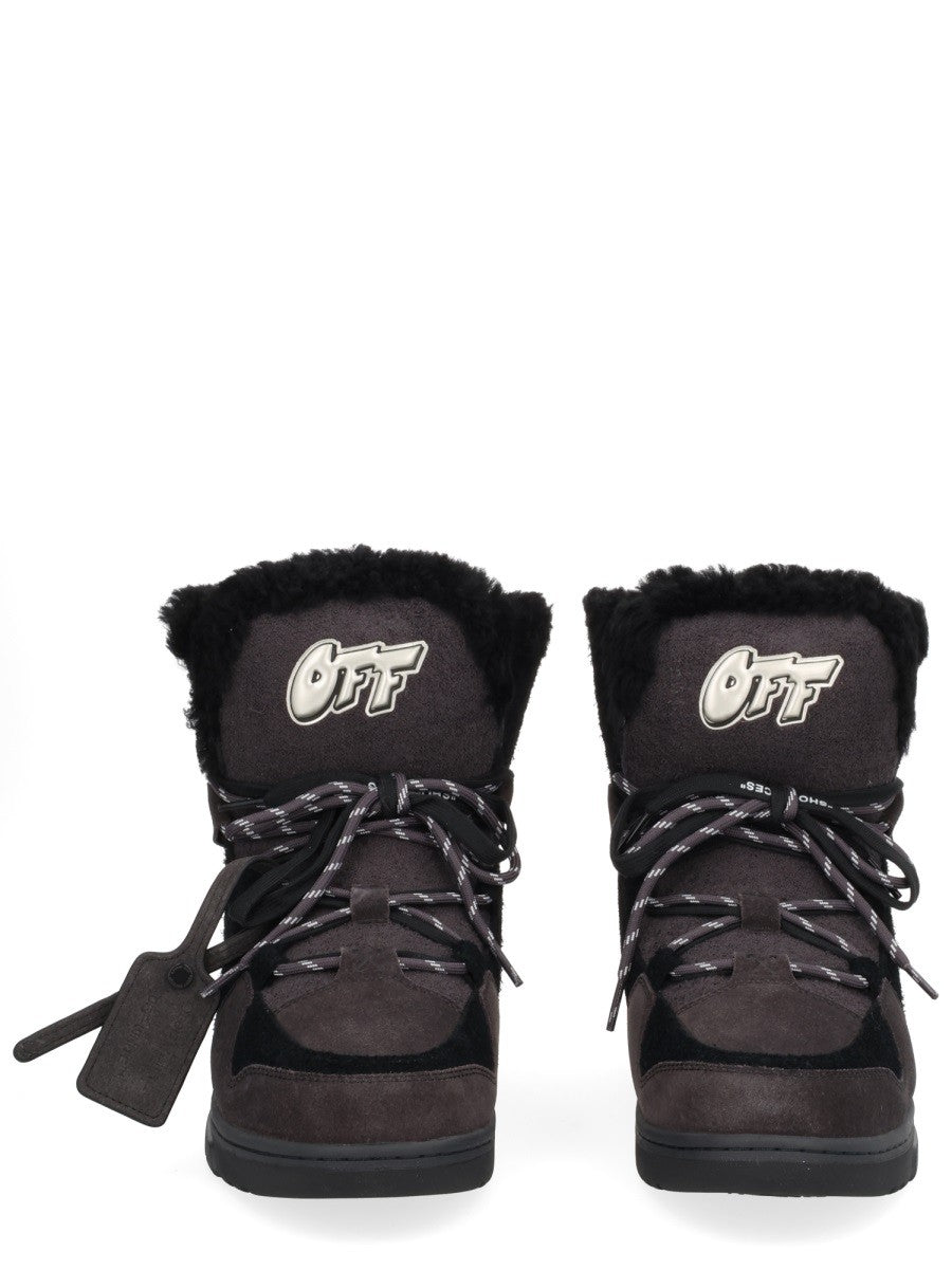 Off-white WINTER BOOT "ANTHRACITE"