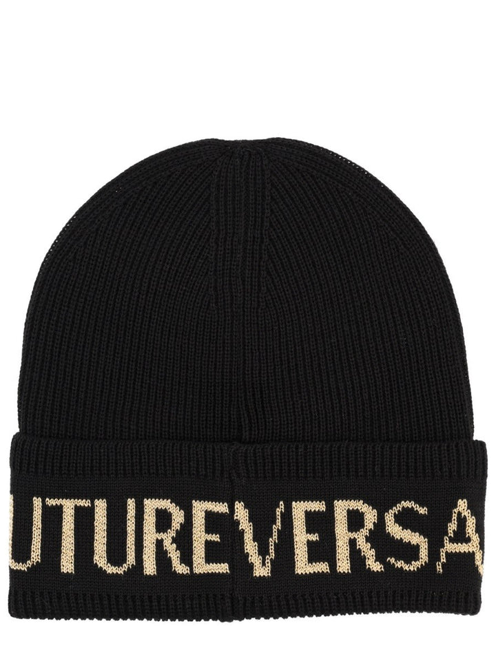 Versace Jeans Couture WOOL AND ACRYLIC BEANIE