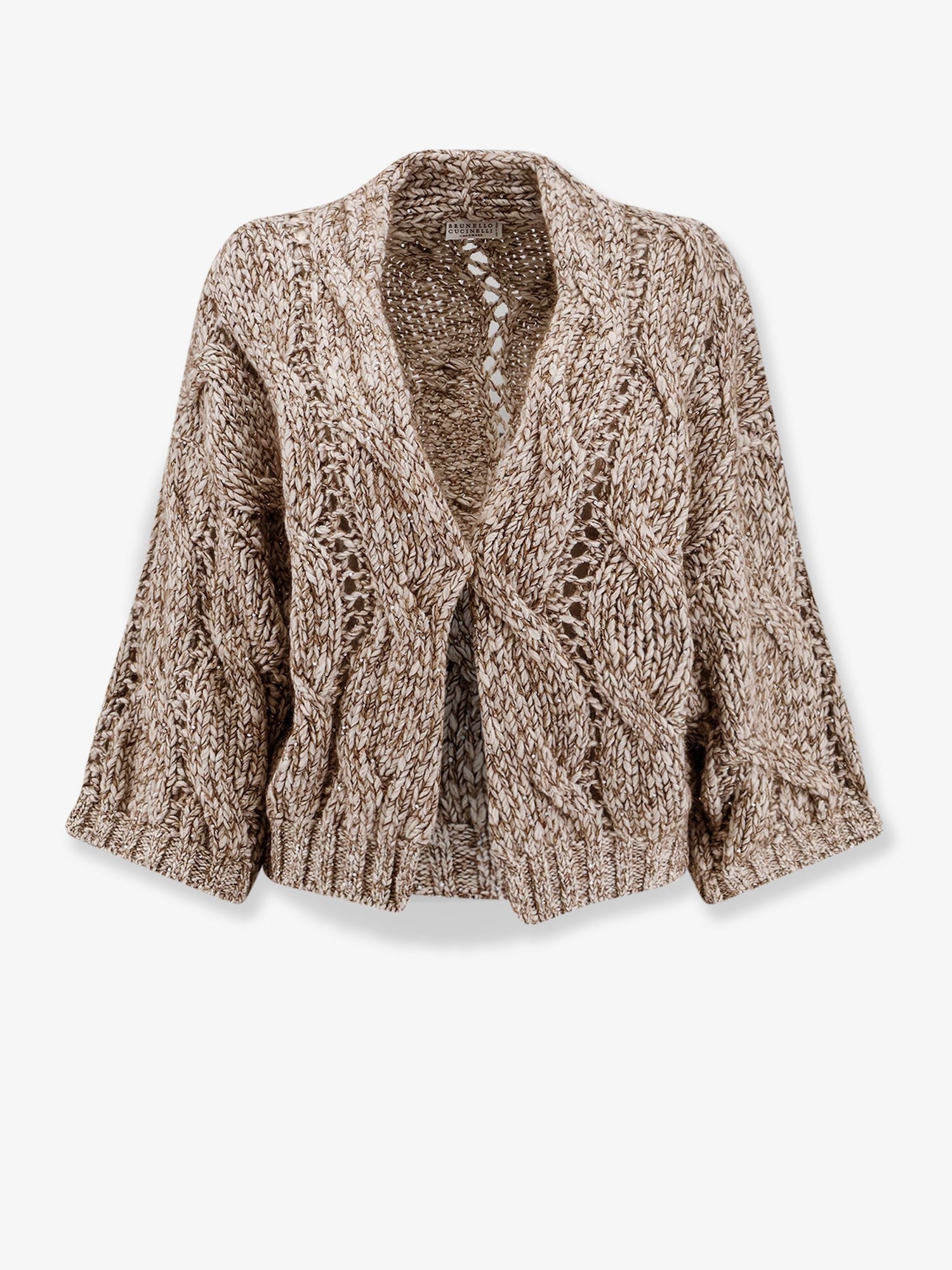 Brunello Cucinelli Wool and cashmere cardigan with sequins
